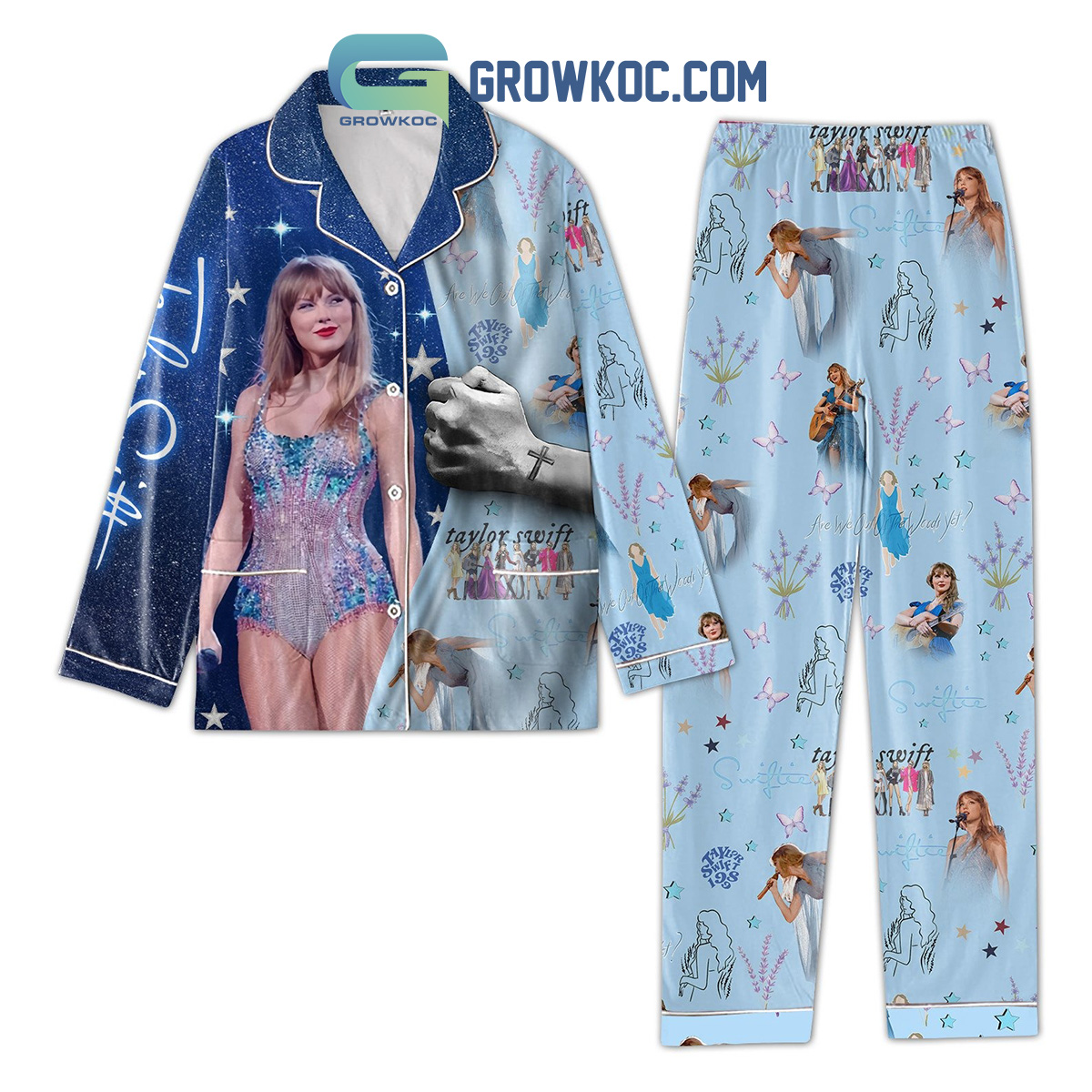 Taylor Swift The Eras Tour 2025 Performer Pyjama Pajama Set Nva