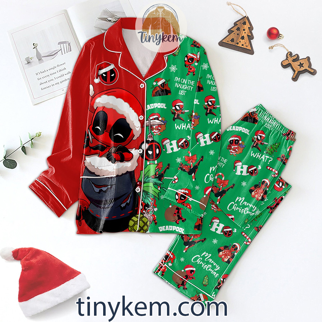 Deadpool Pyjama Pajama Set Hg