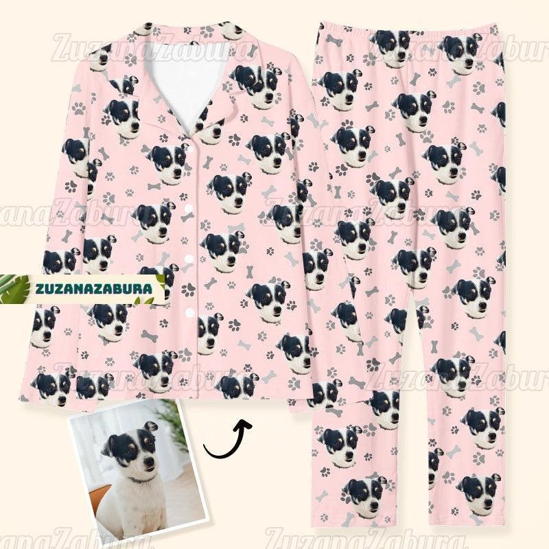 Golden Dog Valentine Golden Retriever Pants Set Dog Owner Couple Pants Gift For Dog Lover Valentine Gif Sleepwear Pajama Set