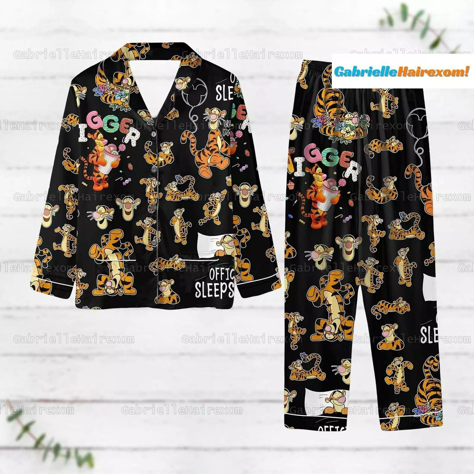Disney Tigger & Winnie The Pooh Pajama Set
