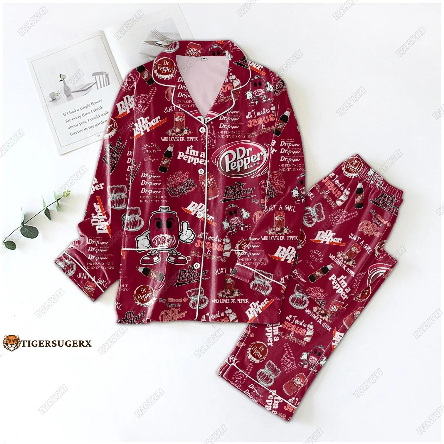 Dr Pepper Pajama Set