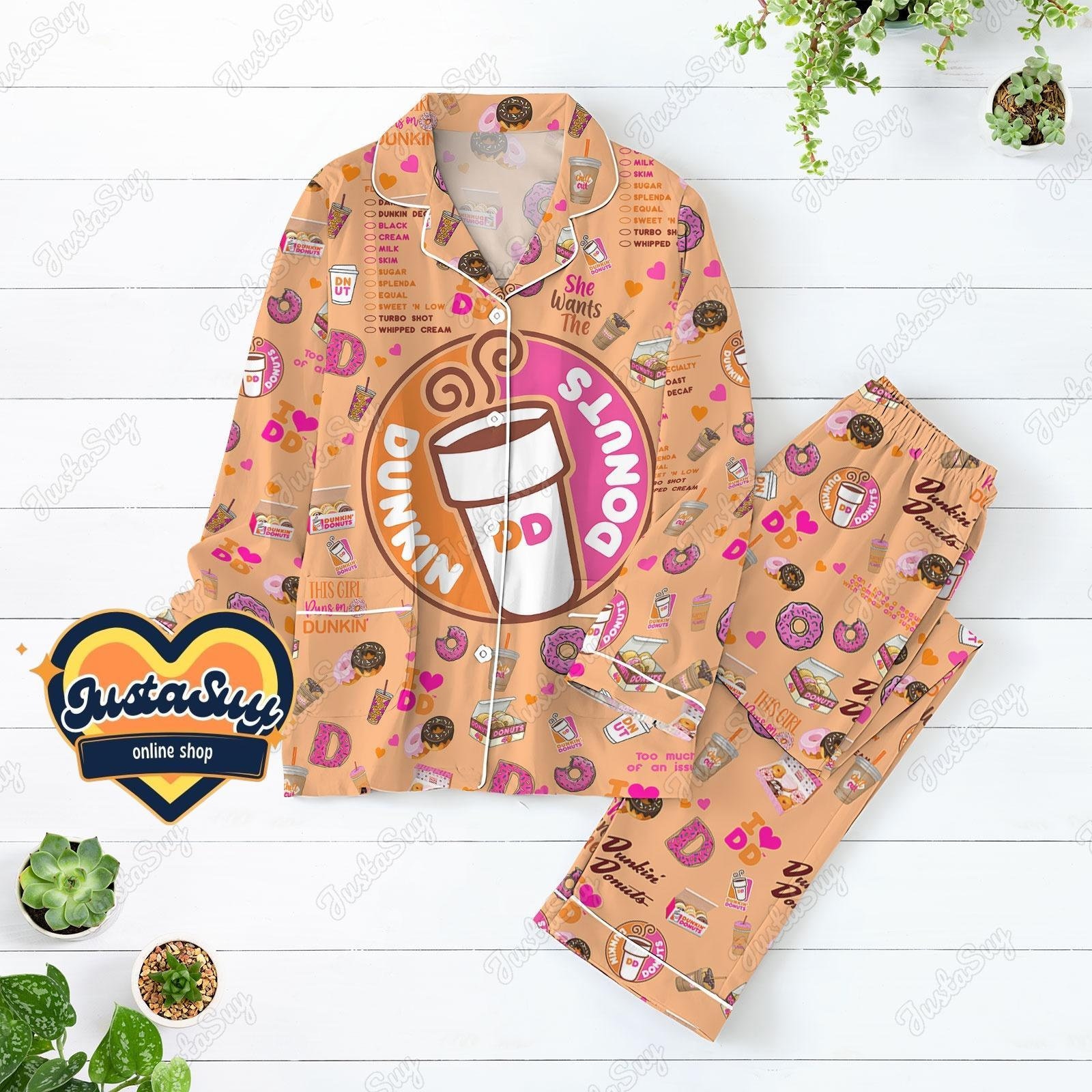 Mickey And Minnie Valentine Pajama Set