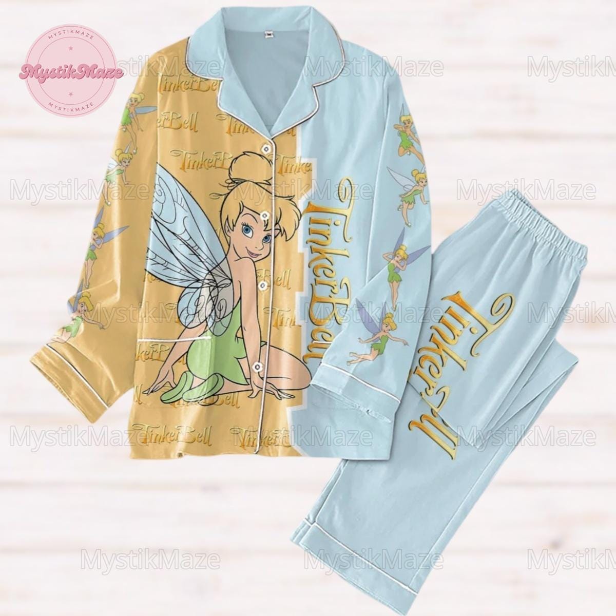 Tinker Bell Disney Pajama Set