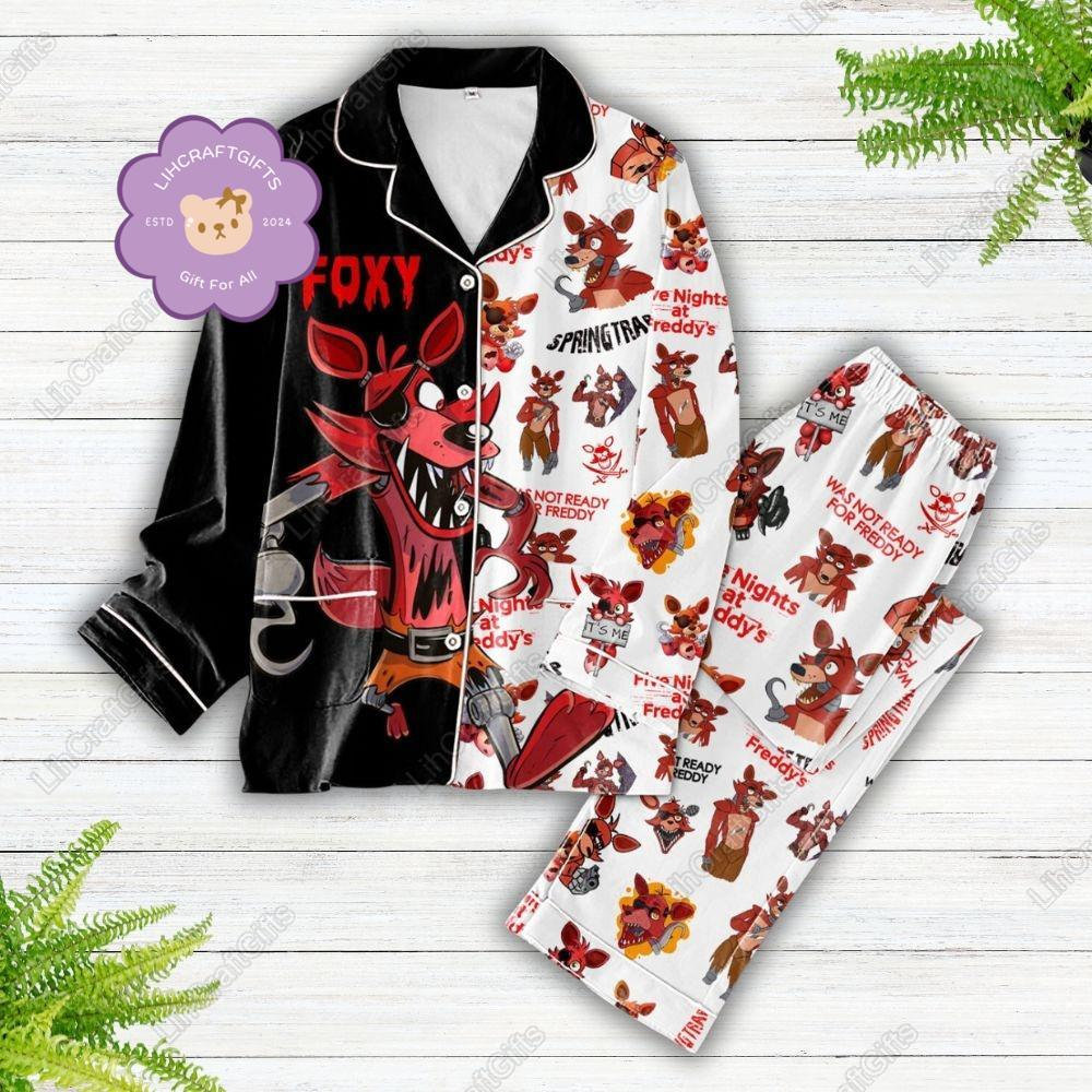 Halloween Five Nights At Freddy?S Pajama Set
