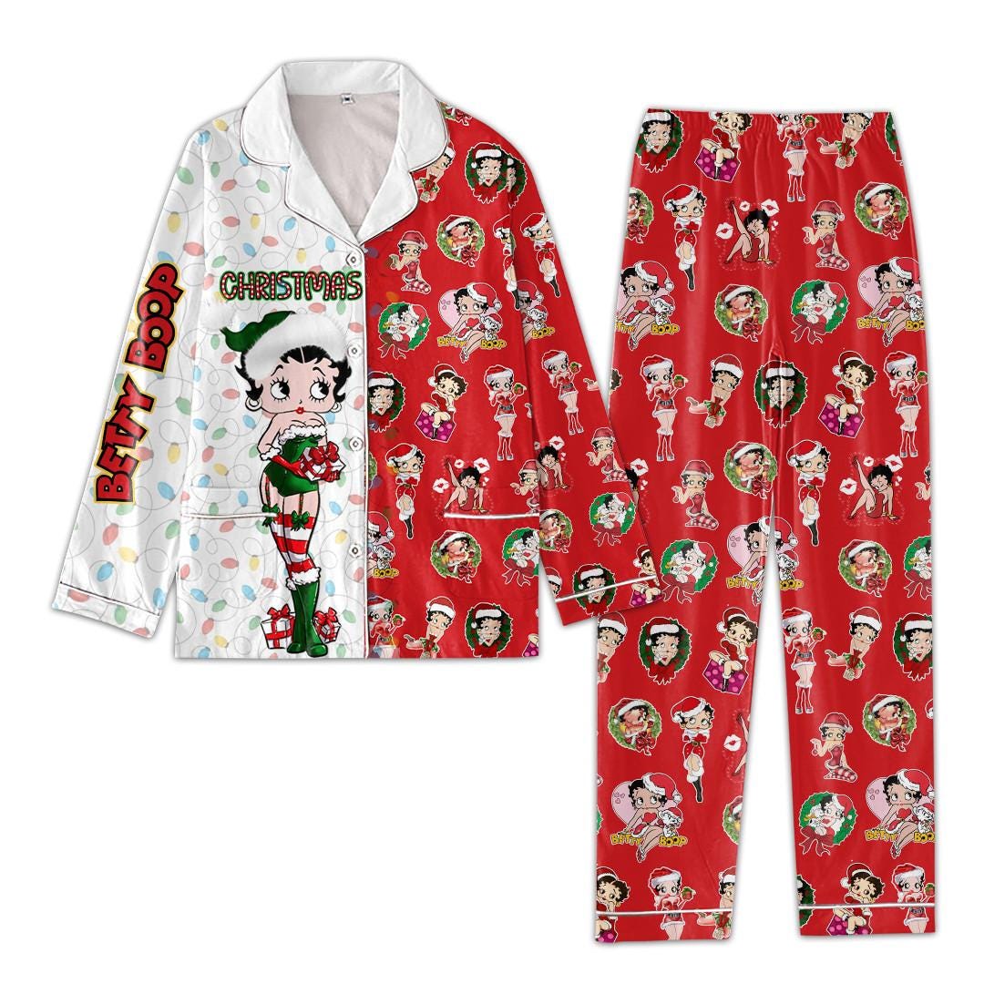 Cow Bow Valentine Coquette Cow Pants Set Farm Animal Holiday Highland Cow Sleepwear Western Bow Gift Sleepwear Pajama Set