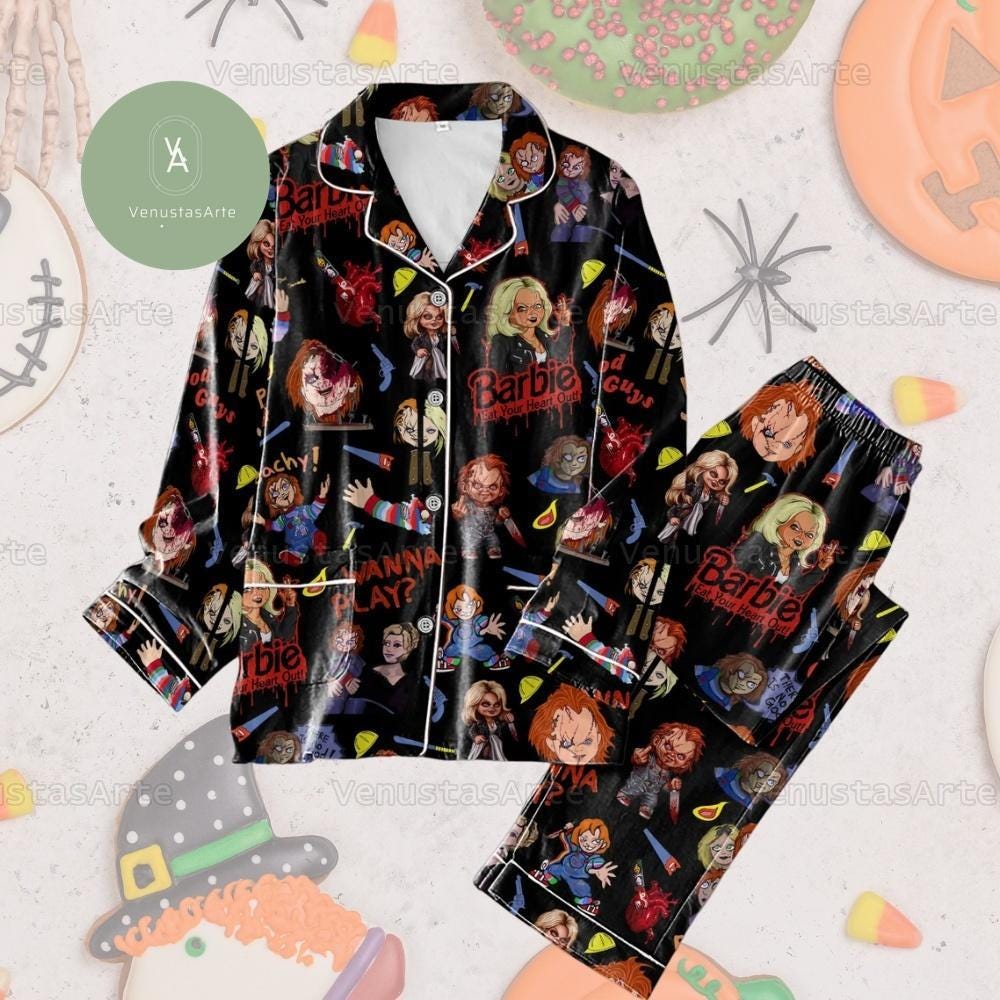 Chucky And Tiffany Pajama Set