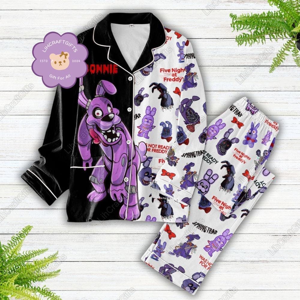Halloween Five Nights At Freddy?S Pajama Set