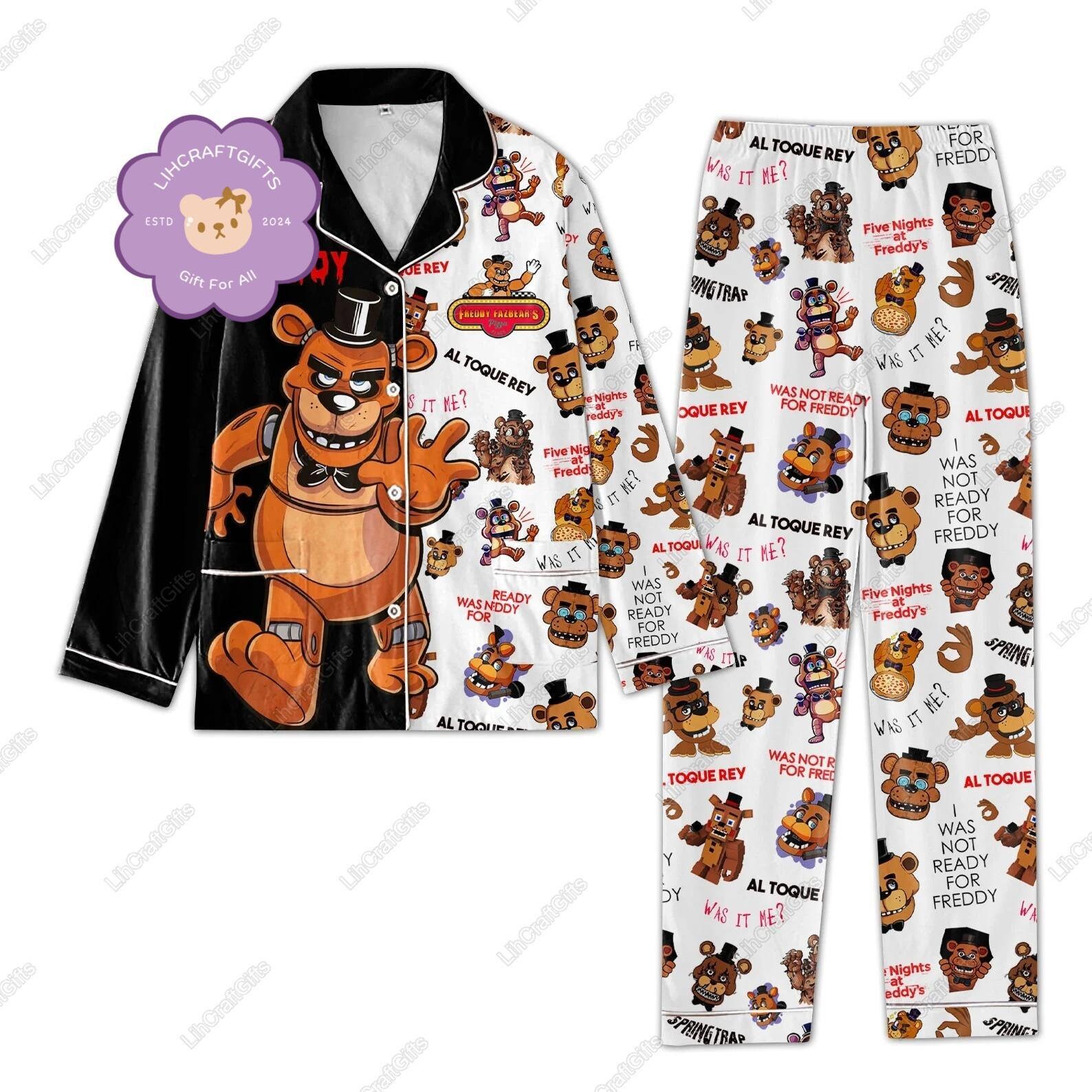 Halloween Five Nights At Freddy?S Pajama Set