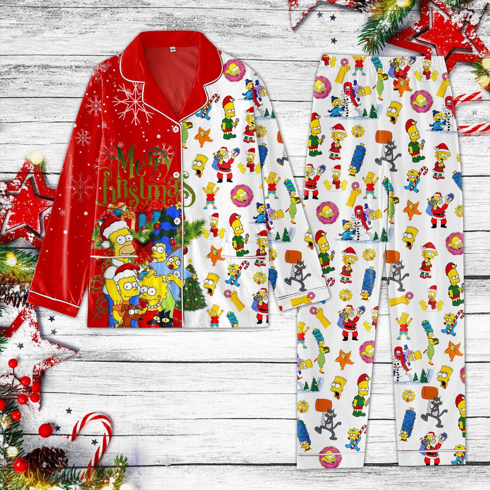 The Simpsons Pajama Set