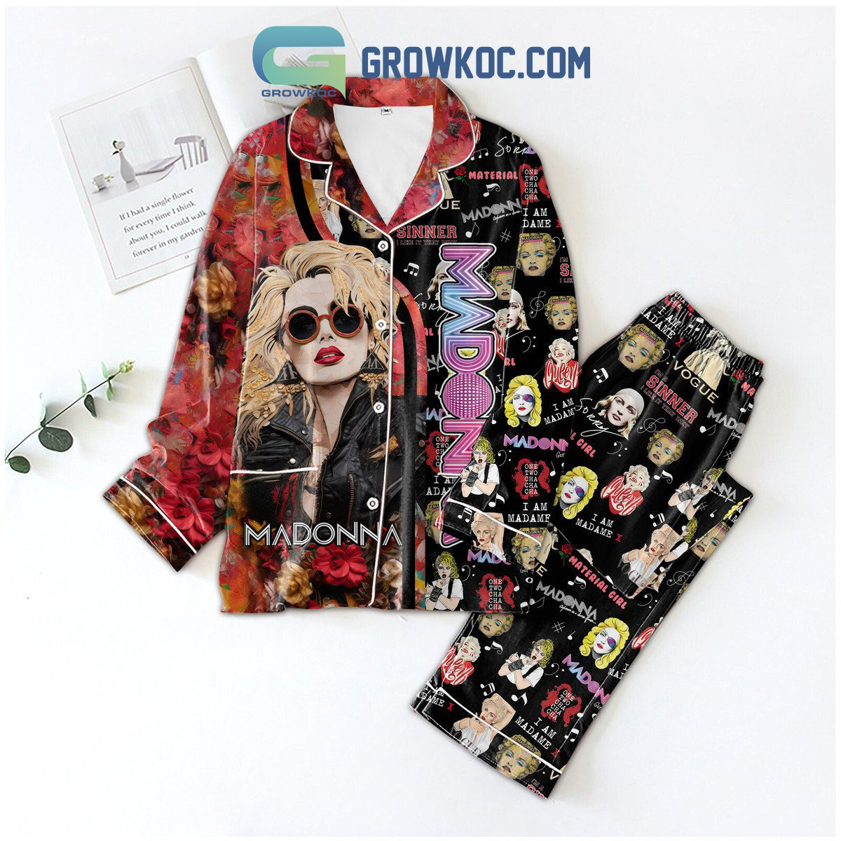 Madonna I?M A Sinner I Like It That Way Pyjama Pajama Set Nva