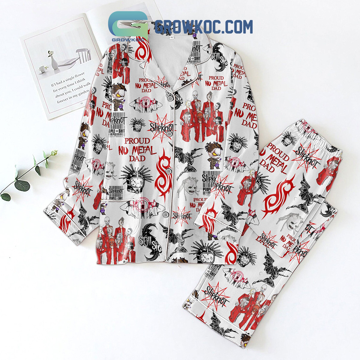 Slipknot Proud People Shit Pyjama Pajama Set Nva
