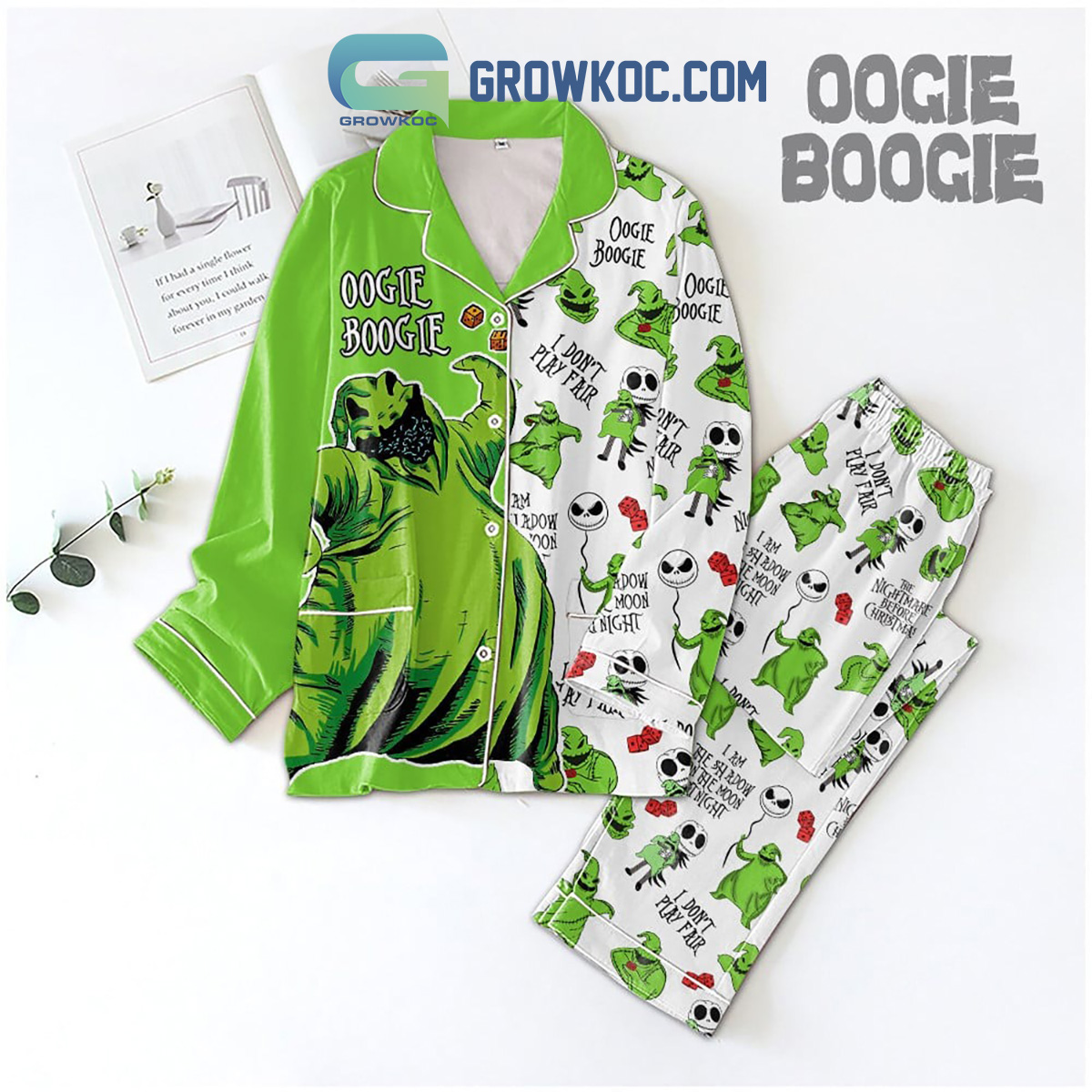 Oogie Boogie The Night Before Family Matching Pajama Set Gifts Hg