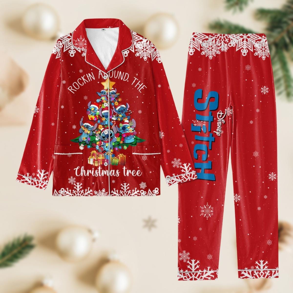 Stitch Pajama Set