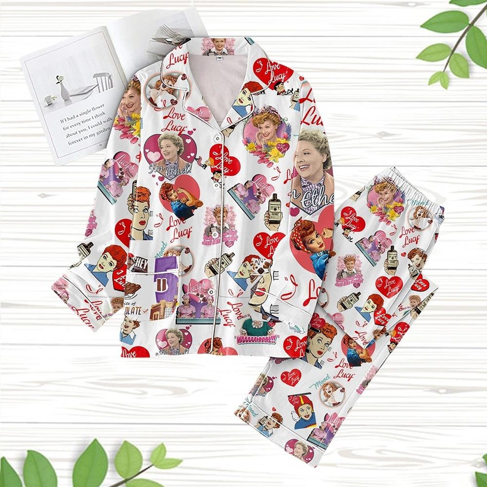 I Love Lucy Pajama Set
