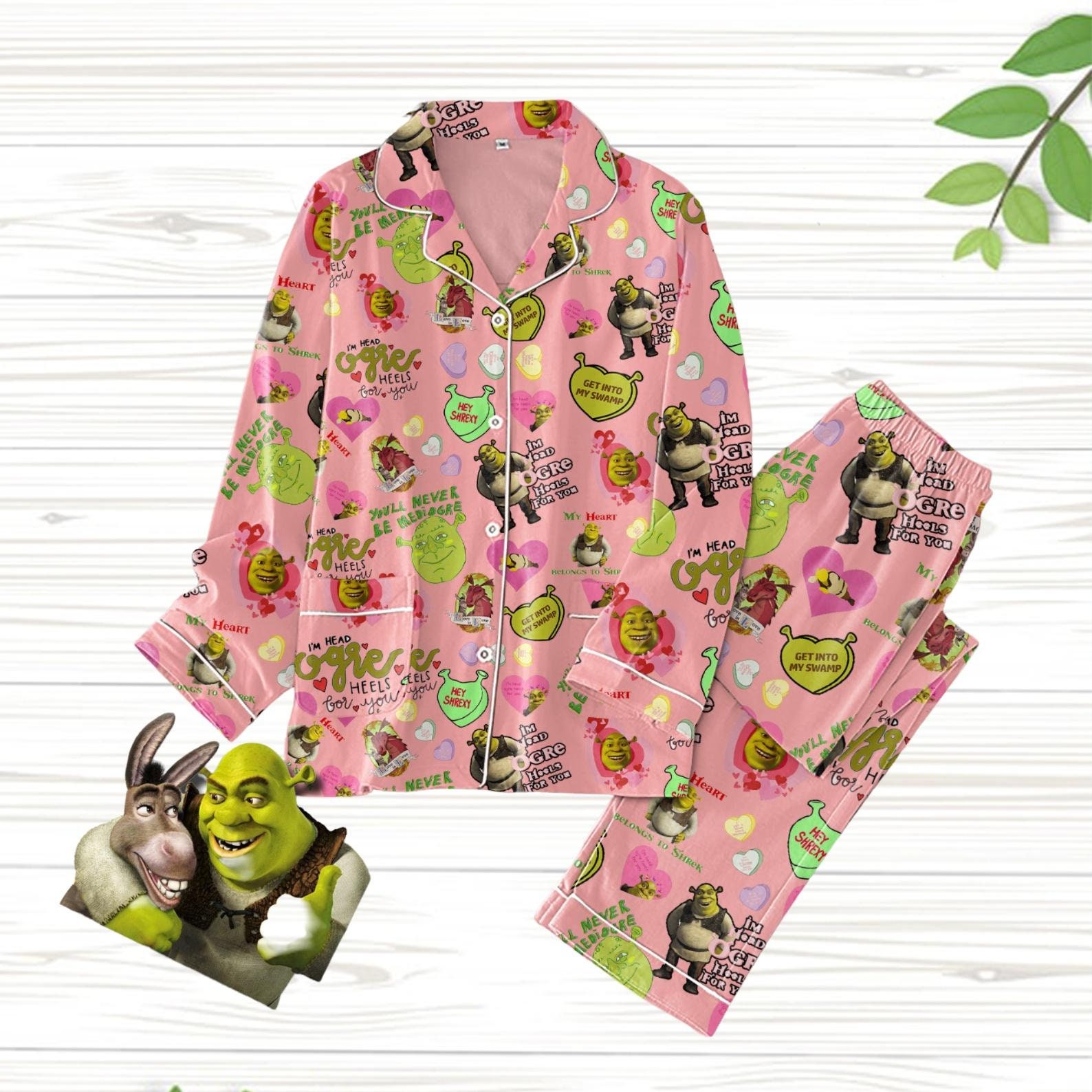 Shrek Bridesmaid Pajama Set