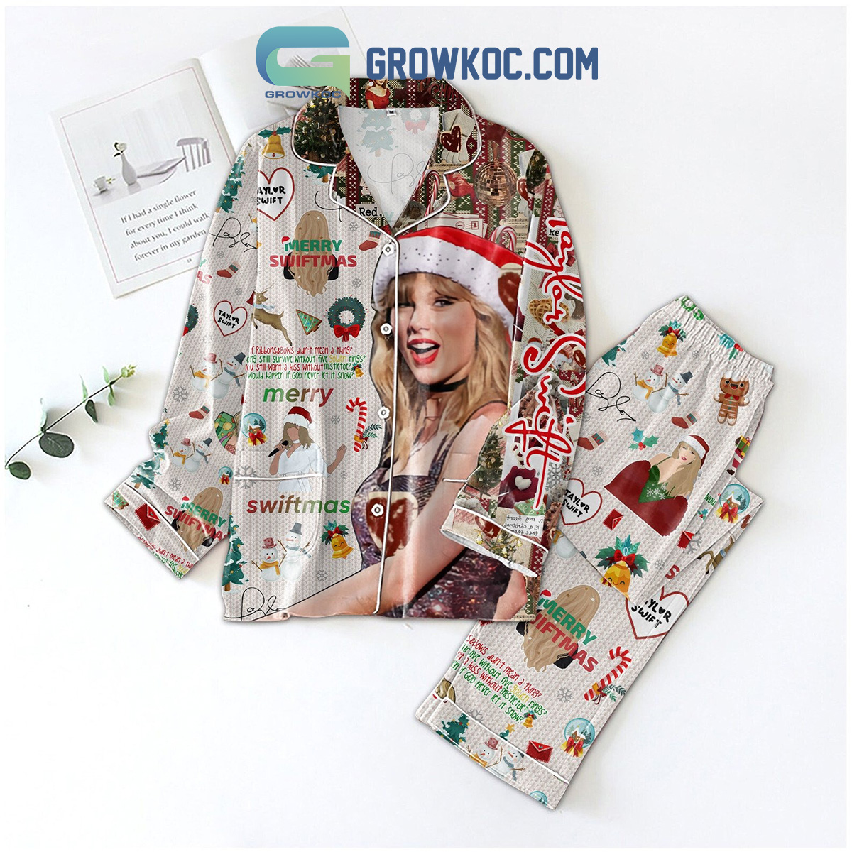 Ts Swiftie Xmas Gift For Family Pyjama Pajama Set Nva