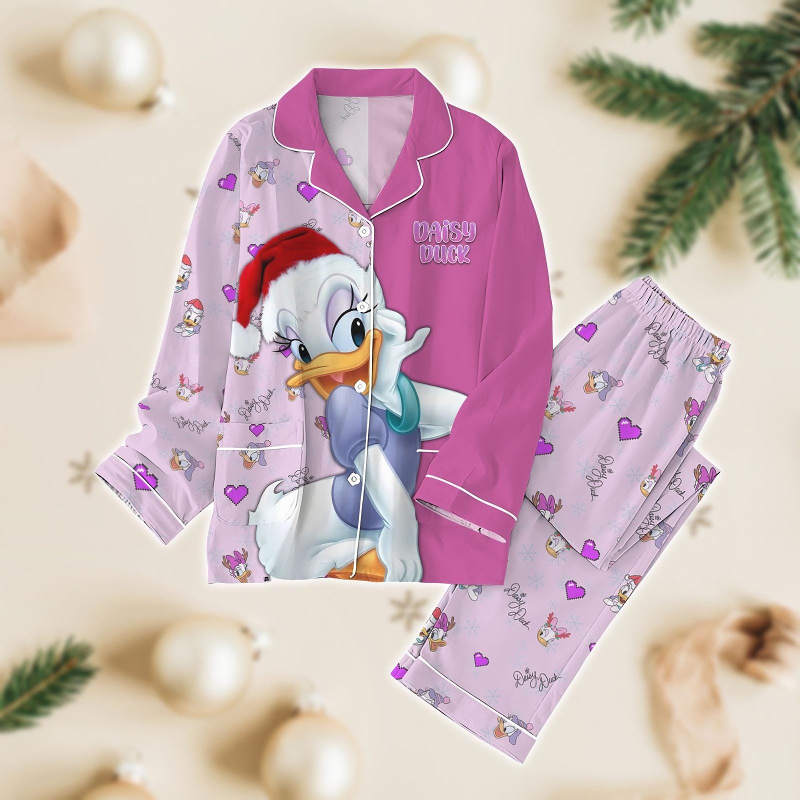Daisy Duck Pajama Set