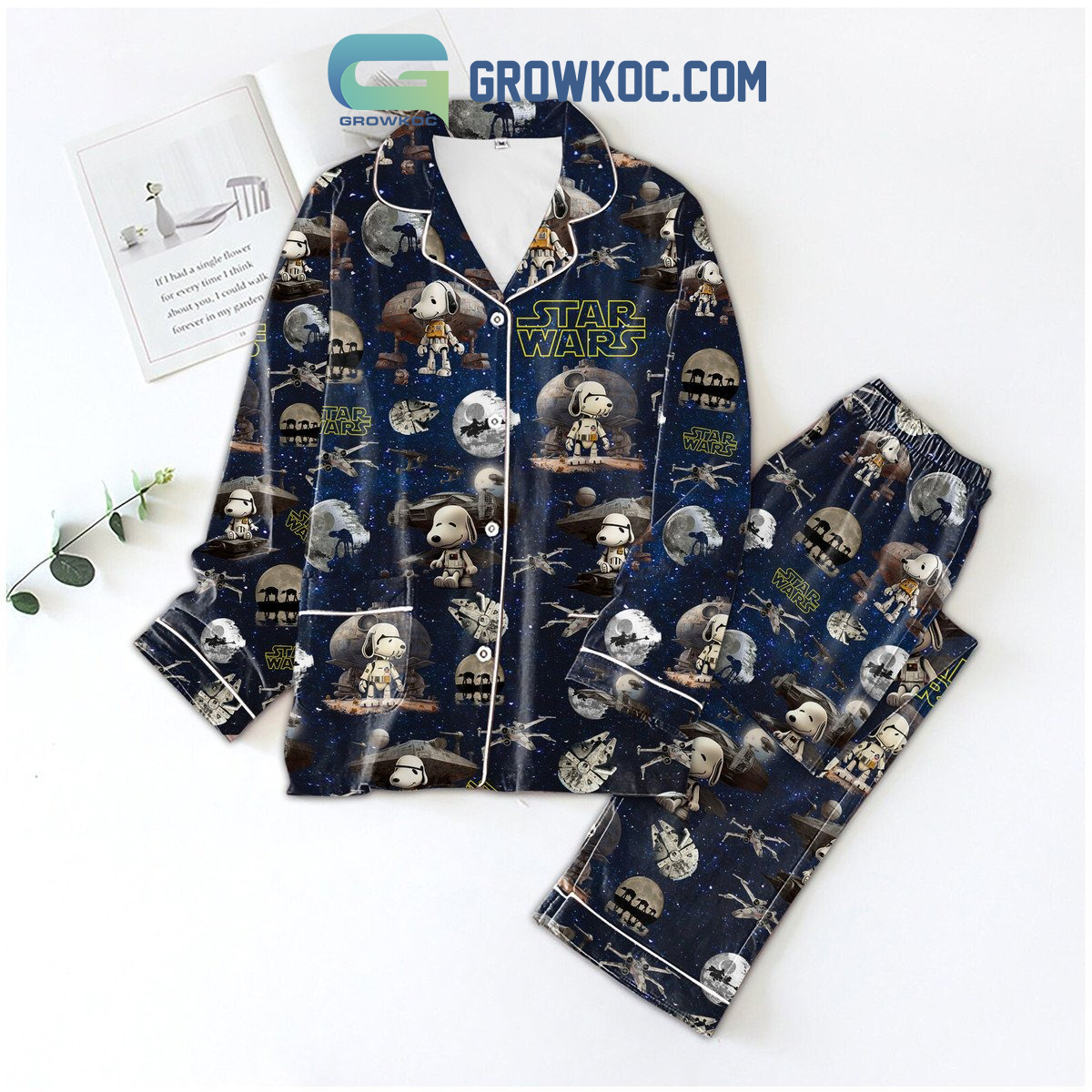 Star Wars Snoopy Pyjama Pajama Set Nva