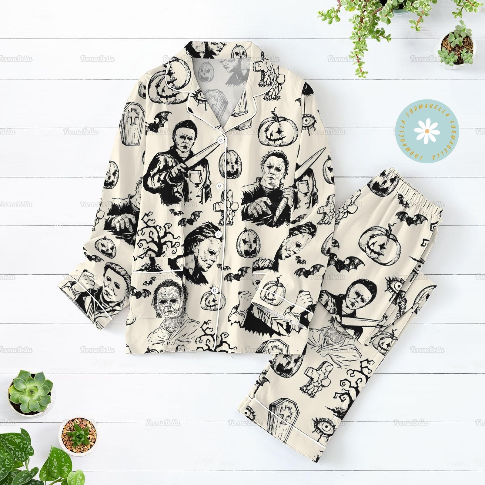 Halloween Michael Myers Pajama Set