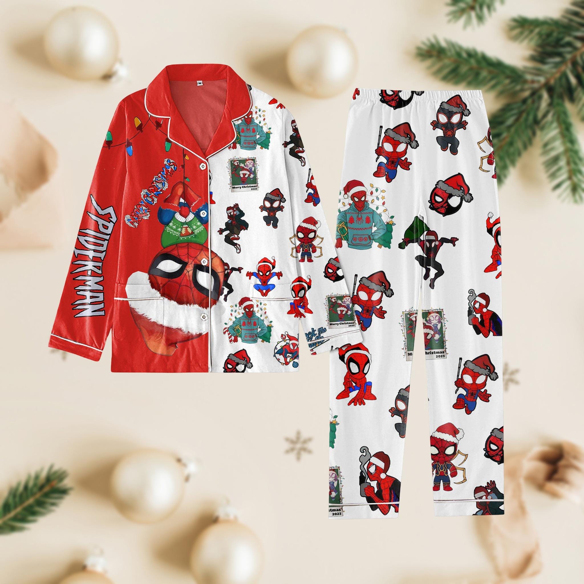 Spider-Man Xmas Pajama Set