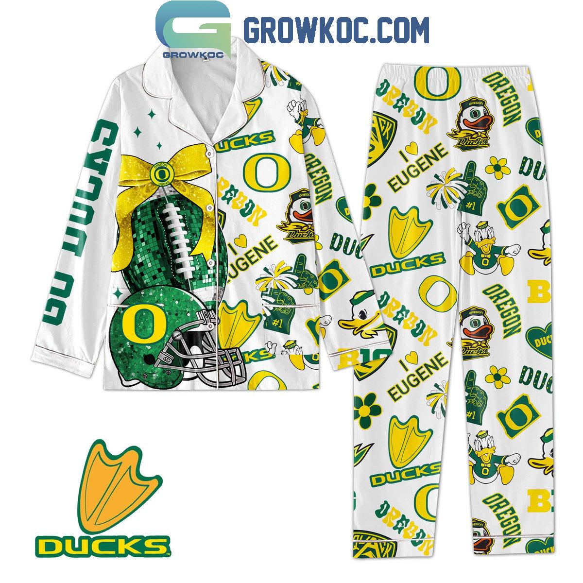 Ducks Go Ducks Eugene The Duck Comfortable Pyjama Pajama Set Nva