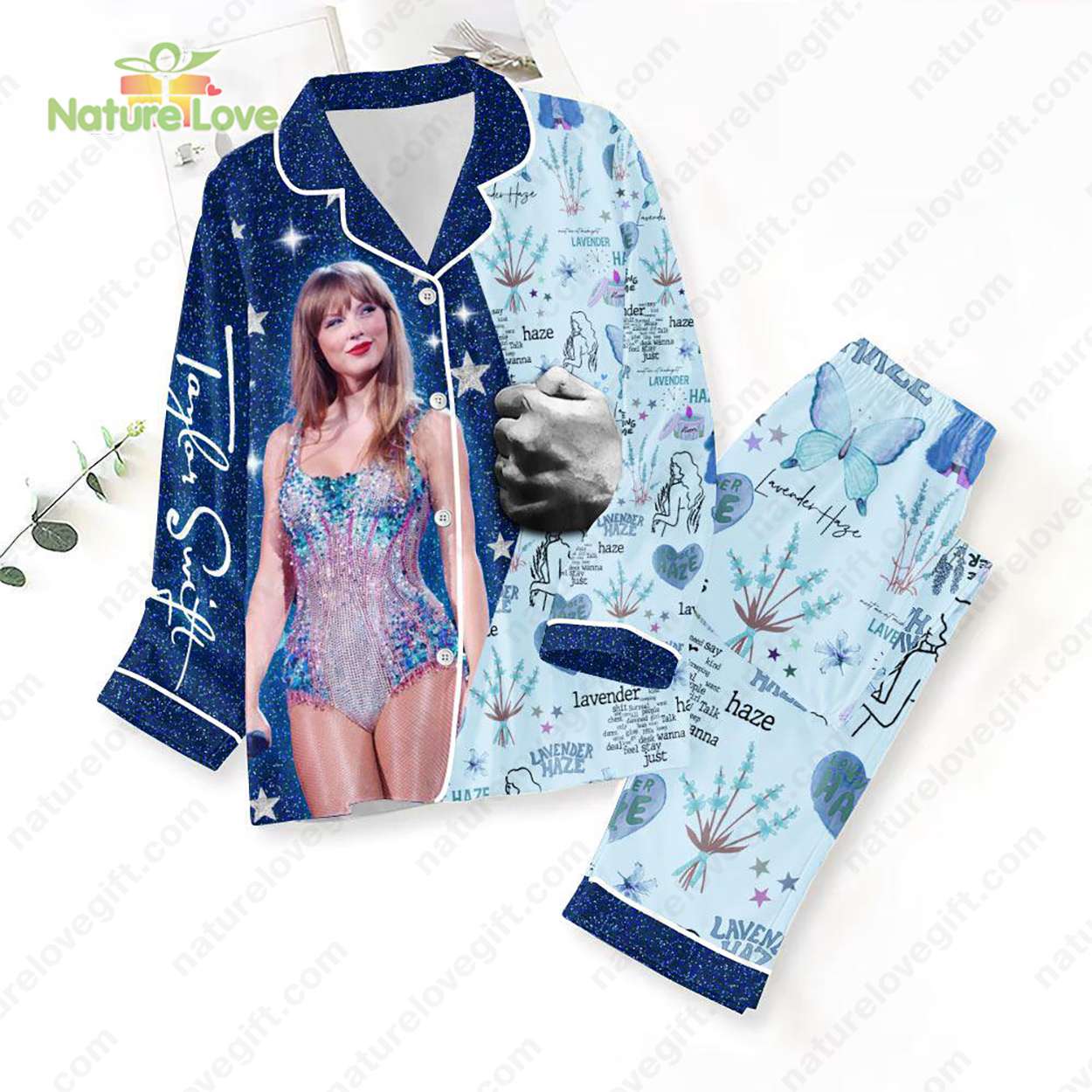 Blue Skies Ts Swift Swifties Pyjama Pajama Set Nva 1989 Eras Tour Outfit