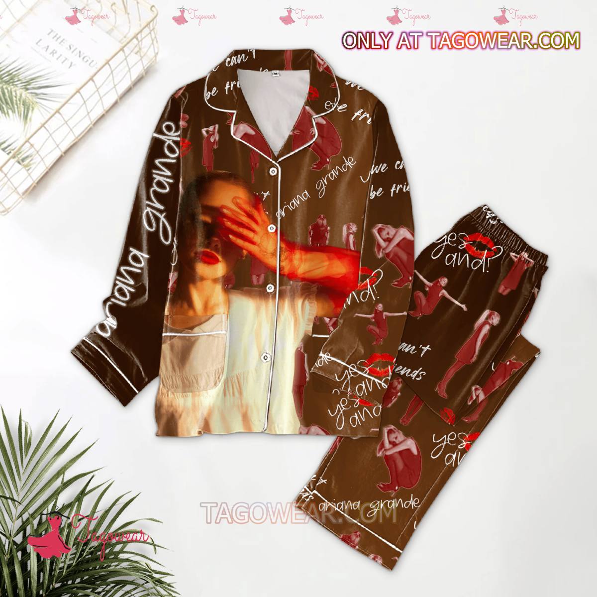 Ariana Grande Yes And Pajama Set Hfn Family Matching Shirt