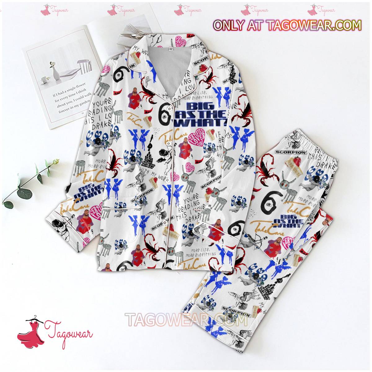 Big As The What Drake Men Women Pajama Set Hfn Family Matching Shirt