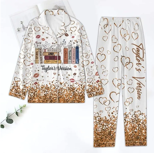 Tlsw Pajama Pajama Set, Swjftie Pajama Sets Qdh Long Sleeve Pyjamas