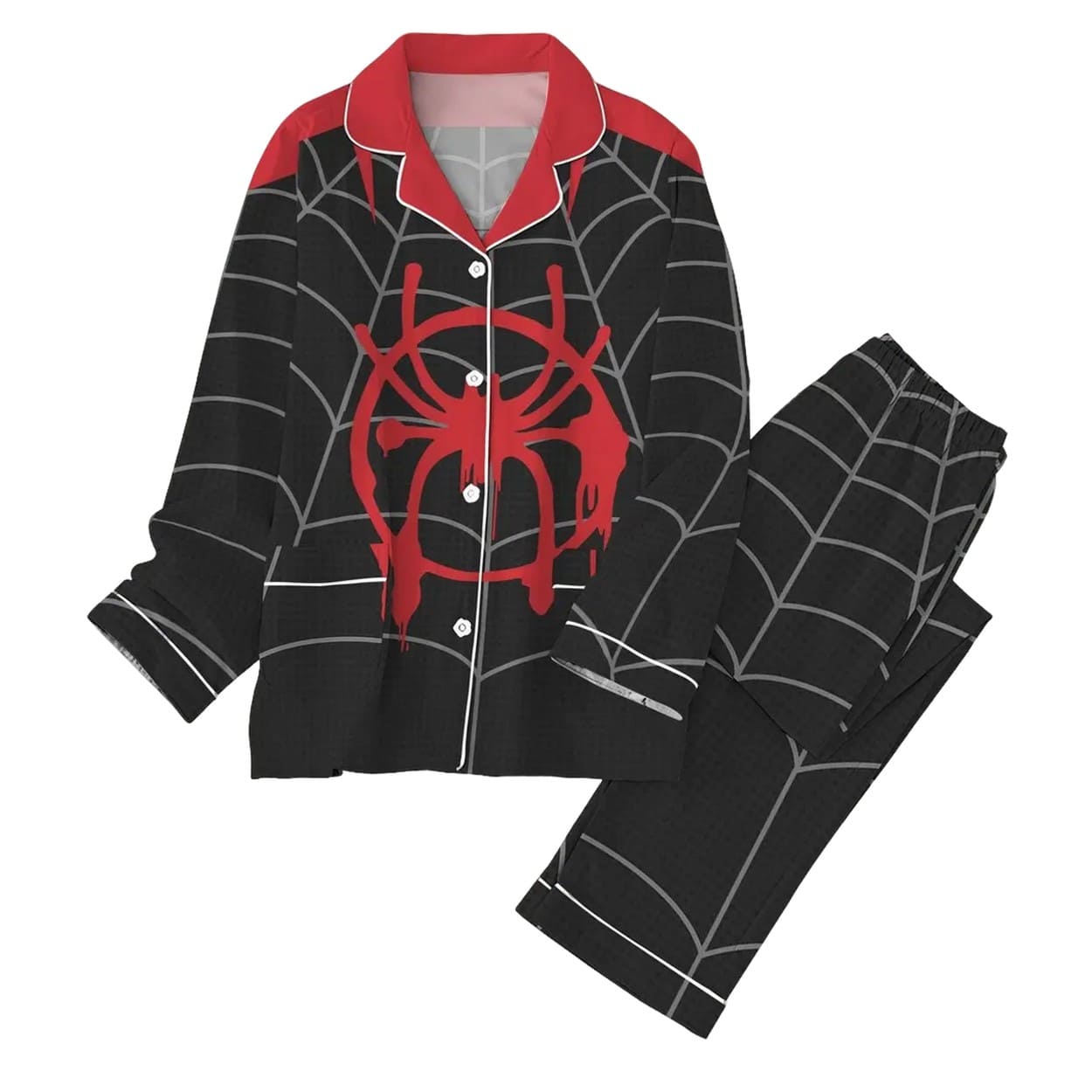 Spiderman Cosplay Pyjama Pajama Set Nva