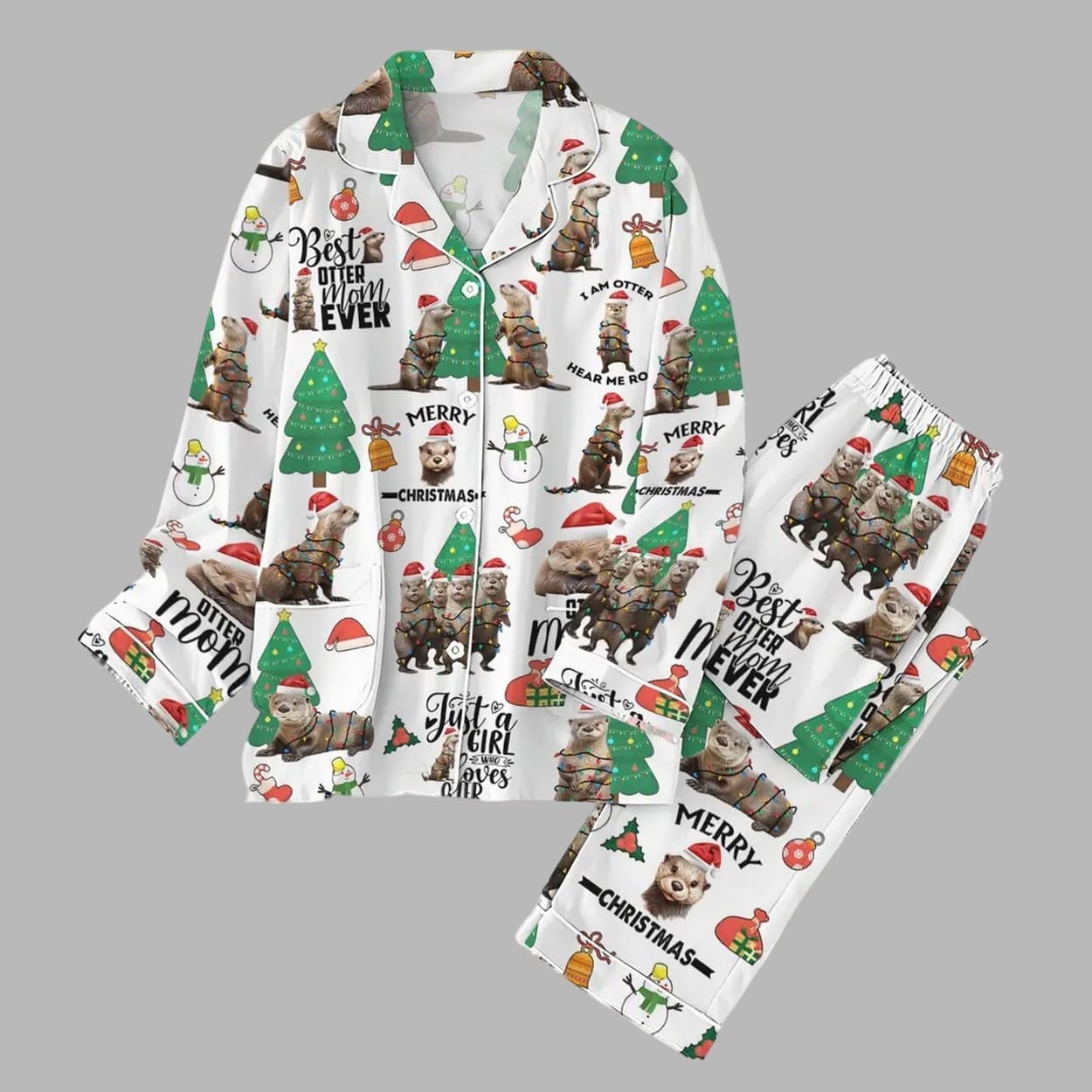 Post Malone Merry Postmas Pyjama Pajama Set Nva