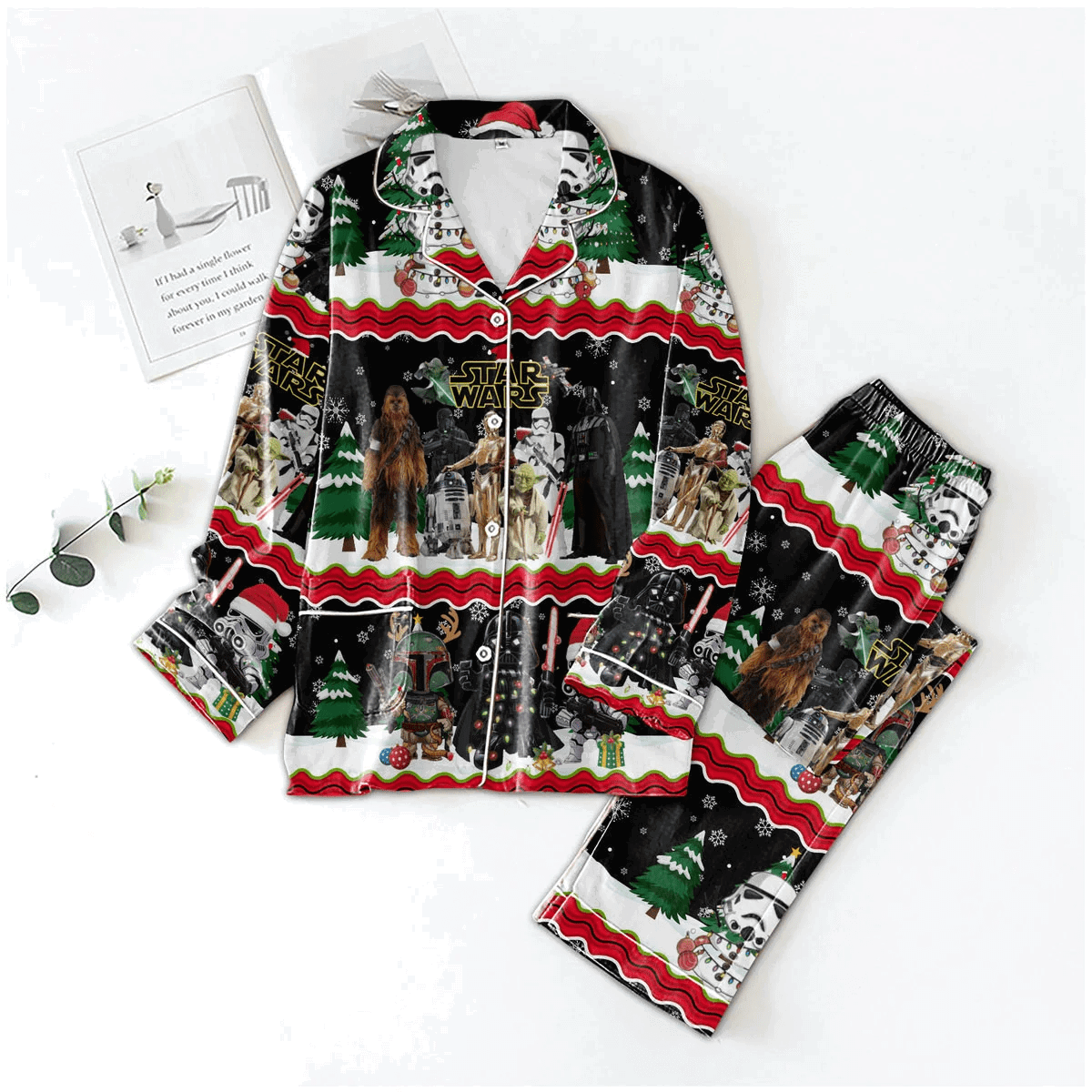 Get Festive With Premium Star Wars Mandalorian Grogu Pajamas Set In La Perfect For ! Nva