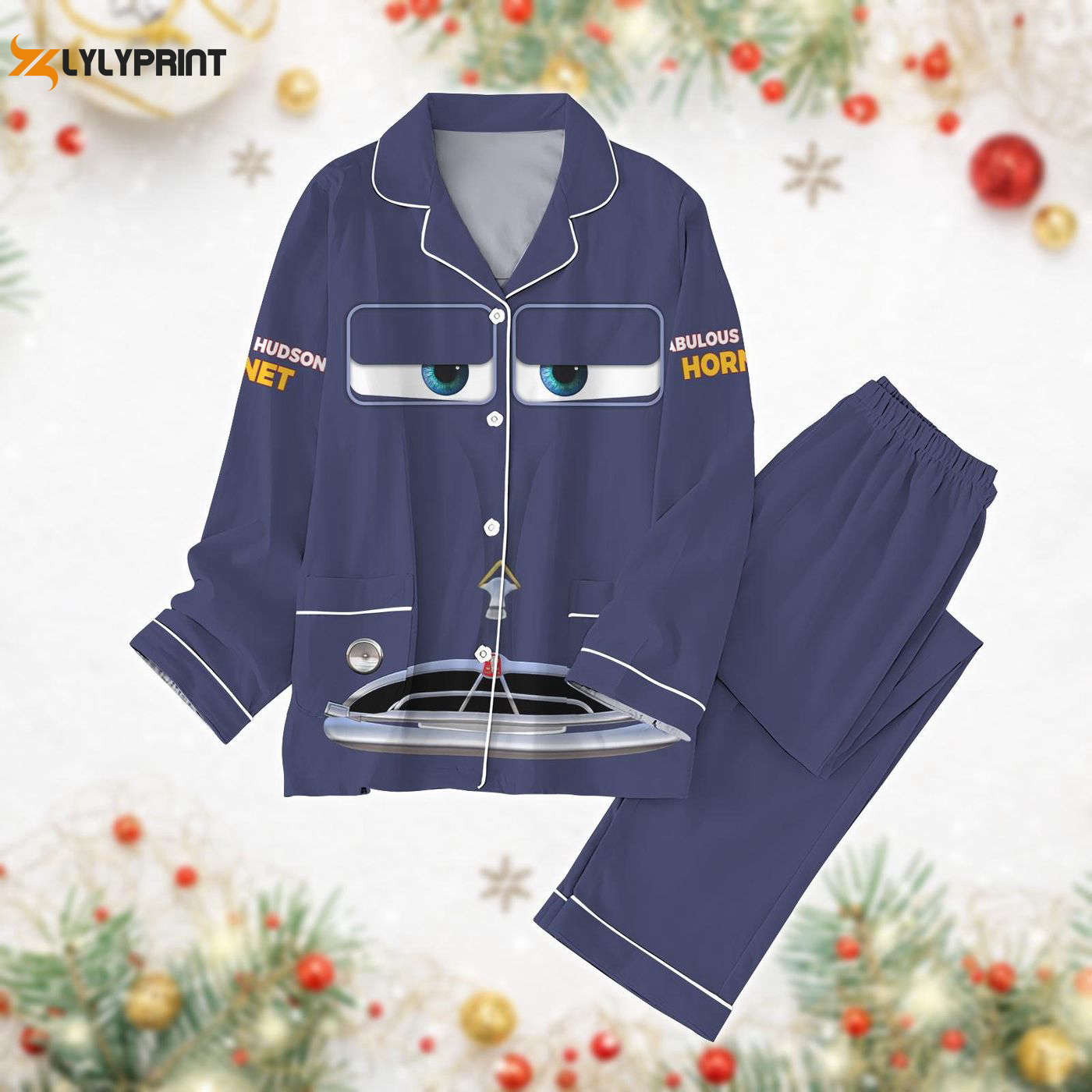Disney Cars Fabulous Hudson Hornet Pajama Set Lightning Mcqueen 95 Cosplay Pj S Nva