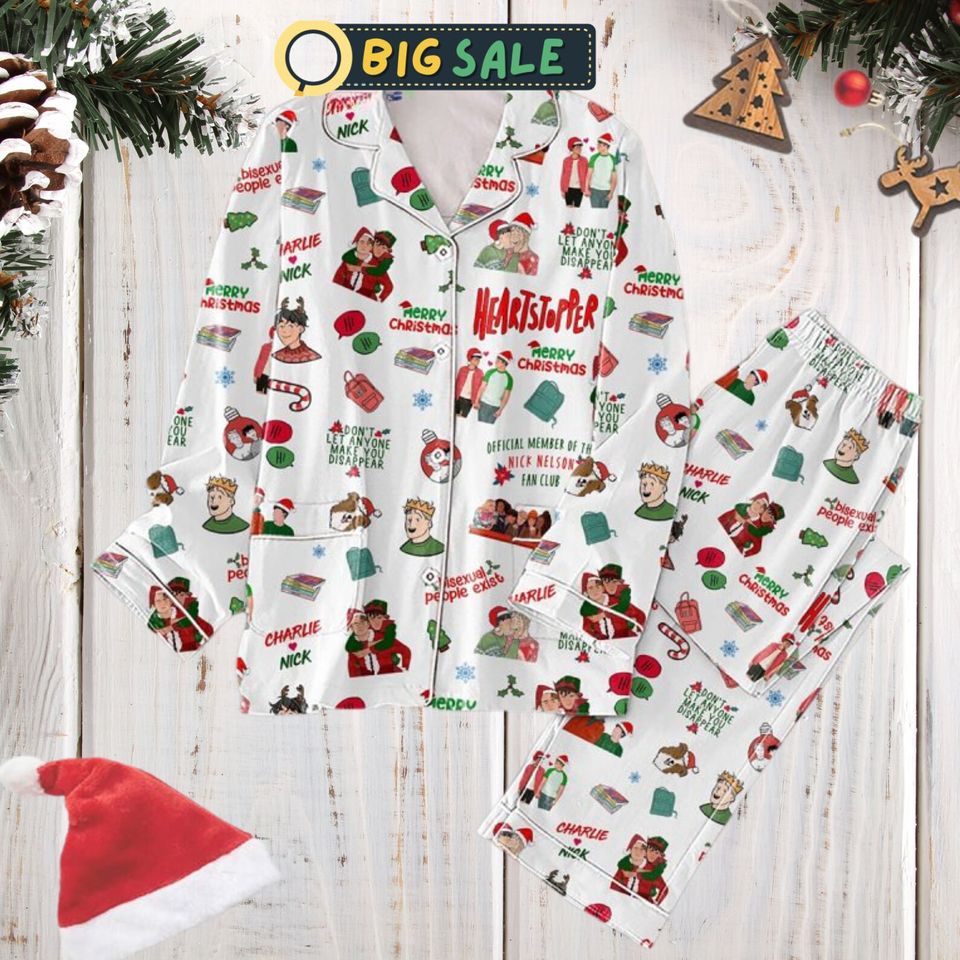 Heertstopper Pajama Set Gift For Family Sleepwear Nva
