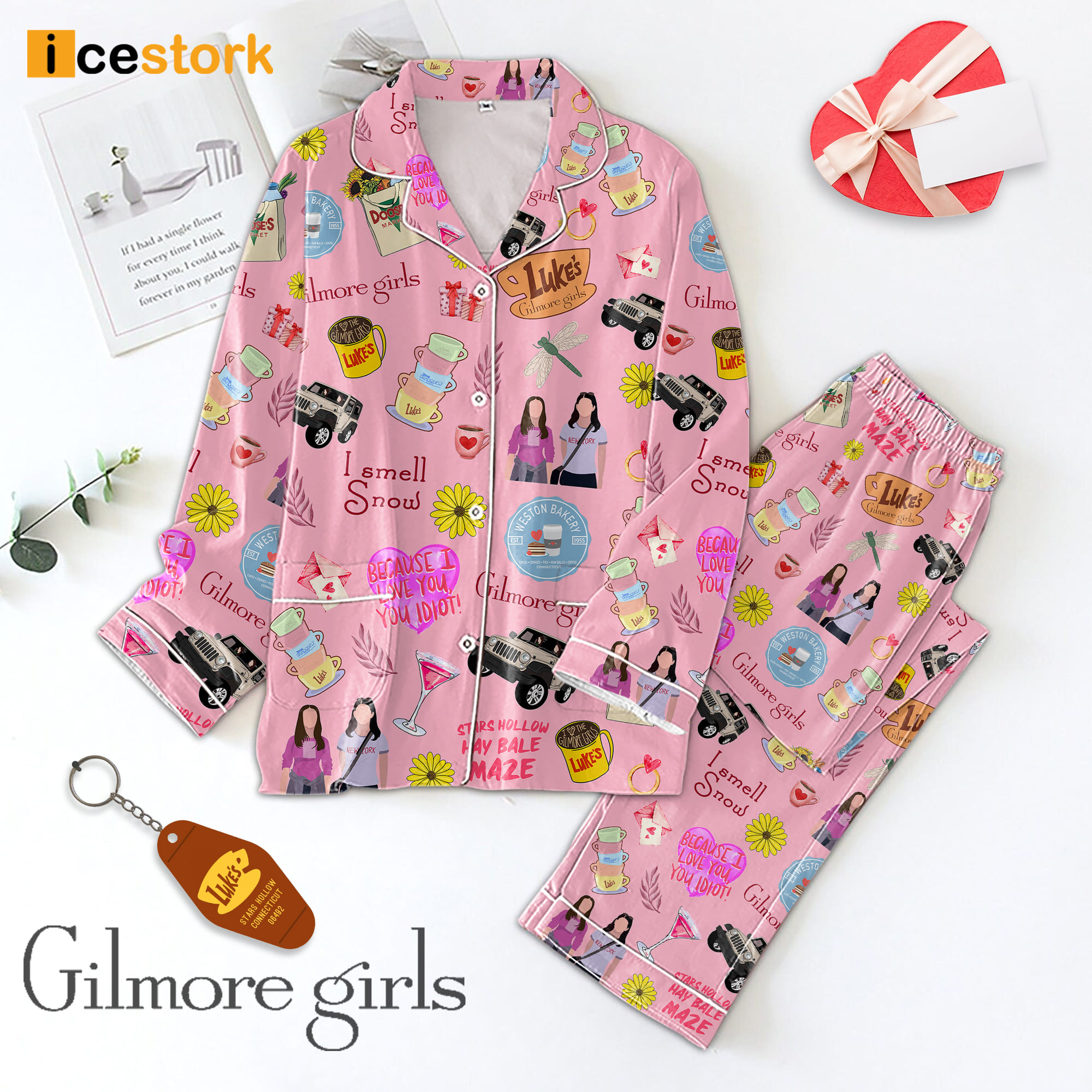 Pizza Hut Pyjama Pajama Set Nva