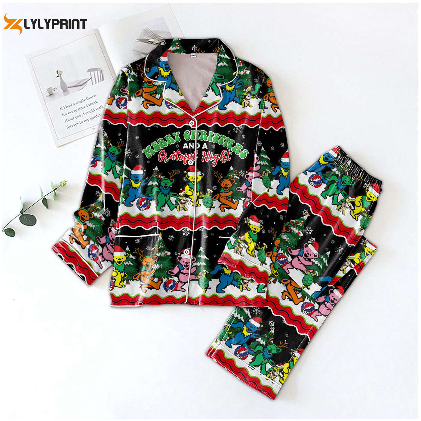 Cozy Up This With Premium Grfd Pajamas Set La Shop Now! Nva