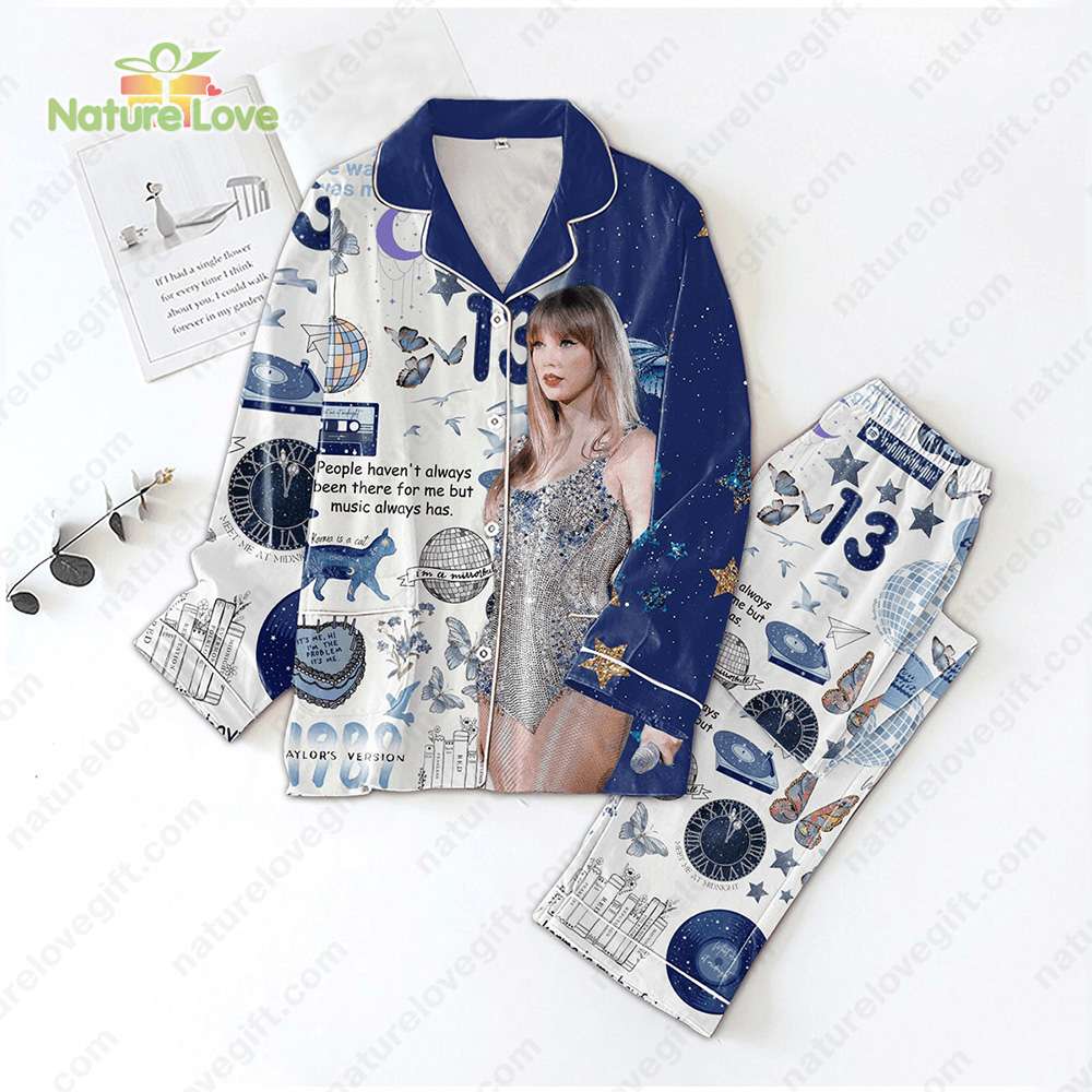 Ts Swift Swifties Everything Has Changed Taylor?S Version Pyjama Pajama Set Nva