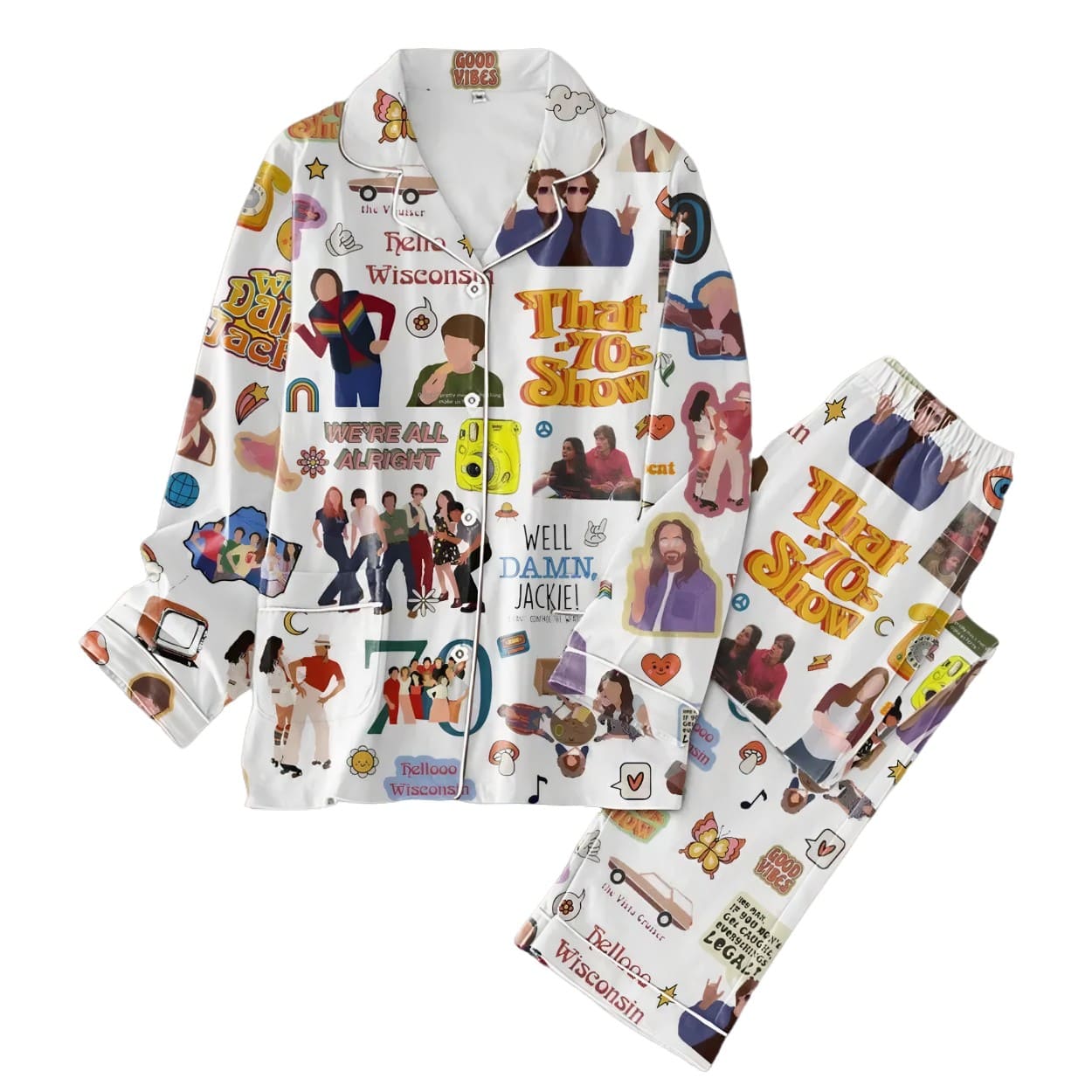 Kevin Mccallister Home Alone Pyjama Pajama Set Nva