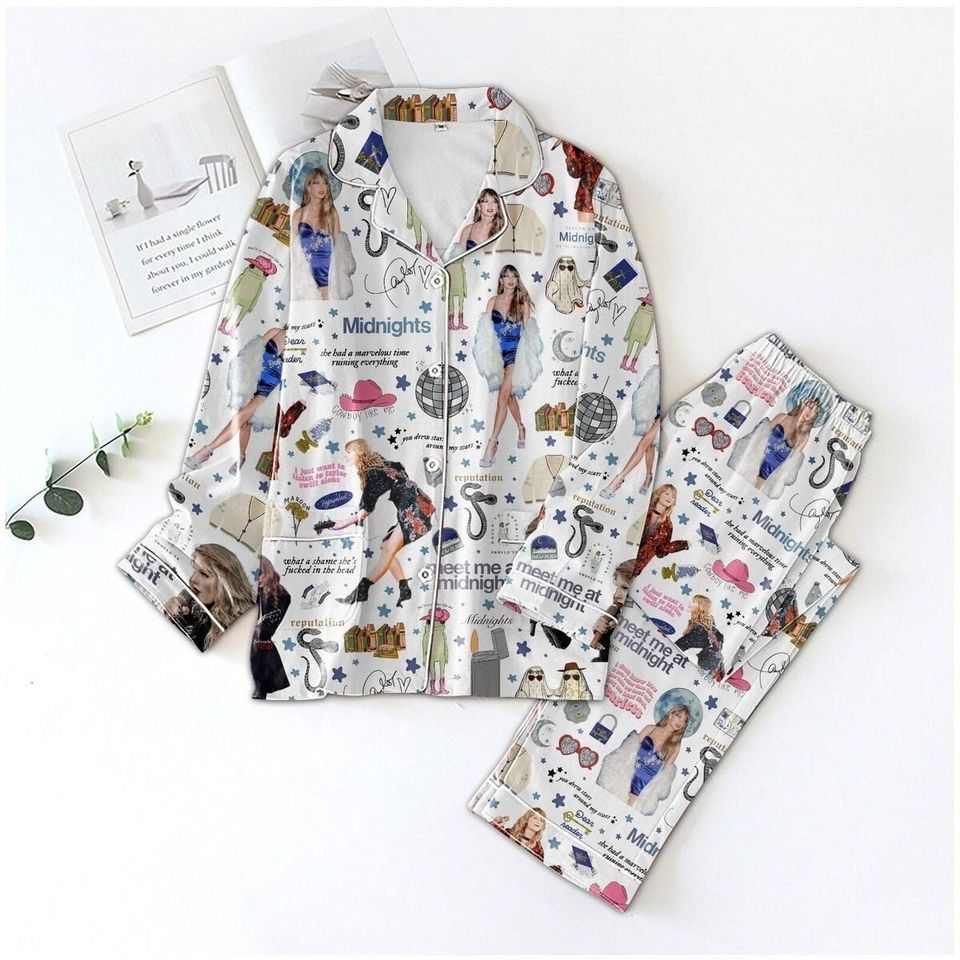 Ts Swifts Swifties Version Tour Womens Pajama Set