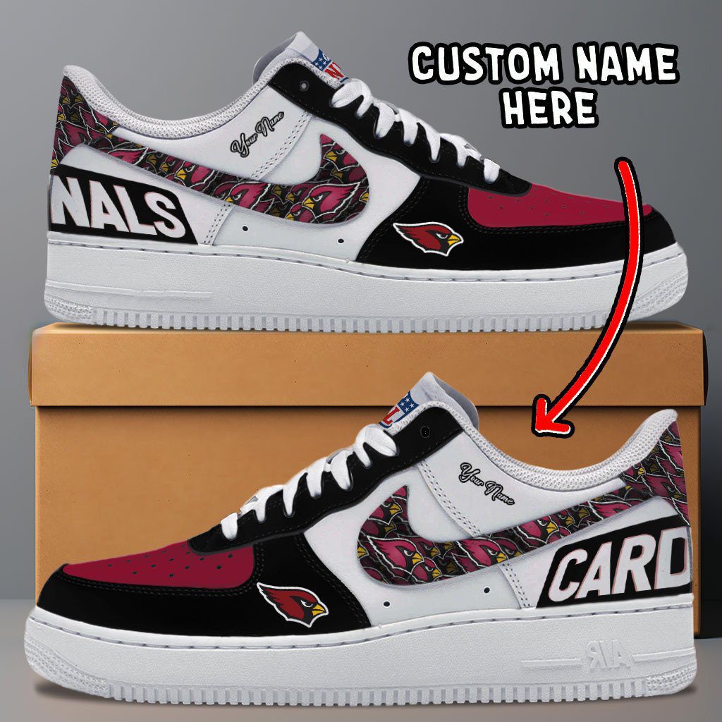 Arizona Cardinals NFL Personalized Air Force 1 Shoes - Stylish Casual Sneakers For Fans