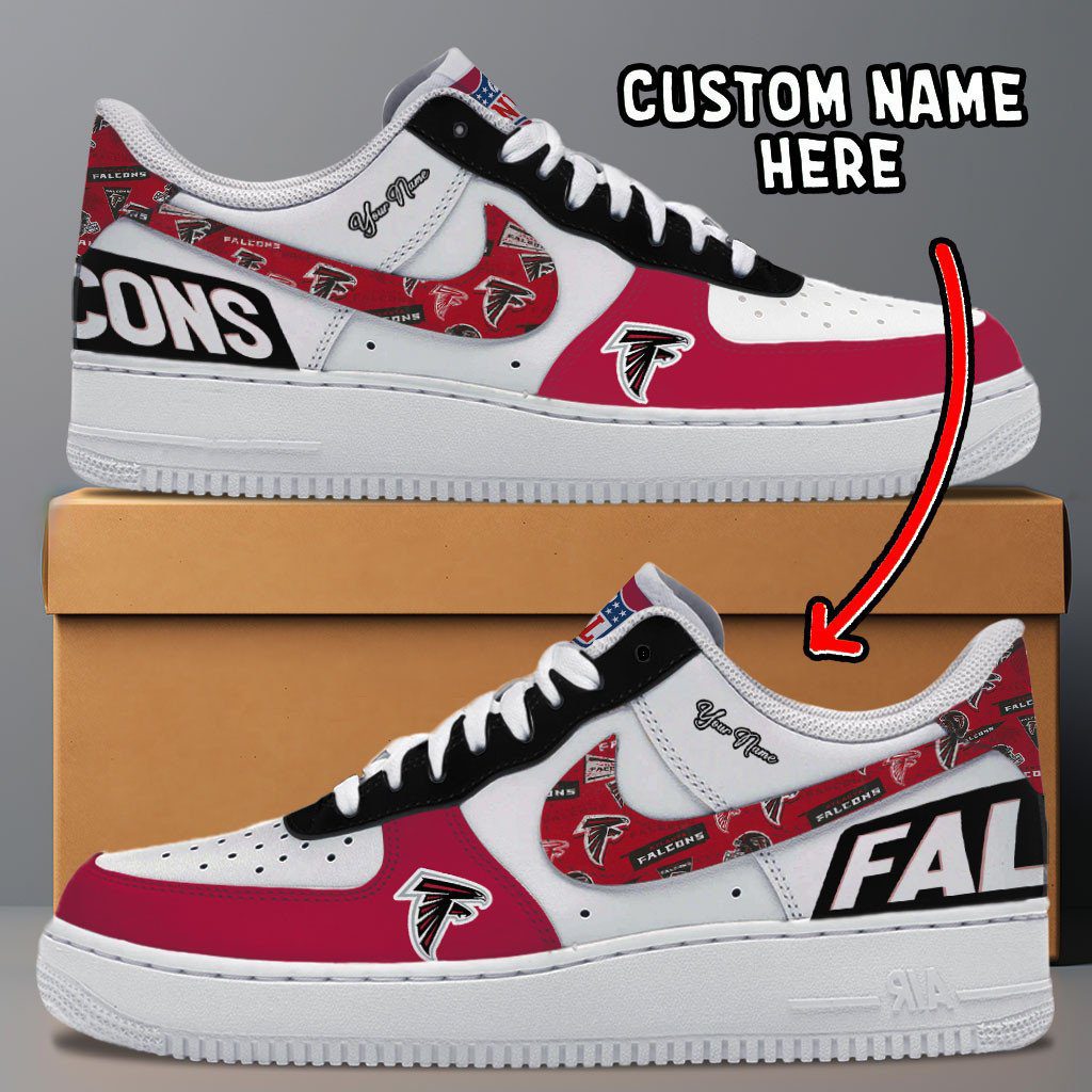 Atlanta Falcons NFL Personalized Air Force 1 Shoes - Stylish Casual Sneakers For Fans