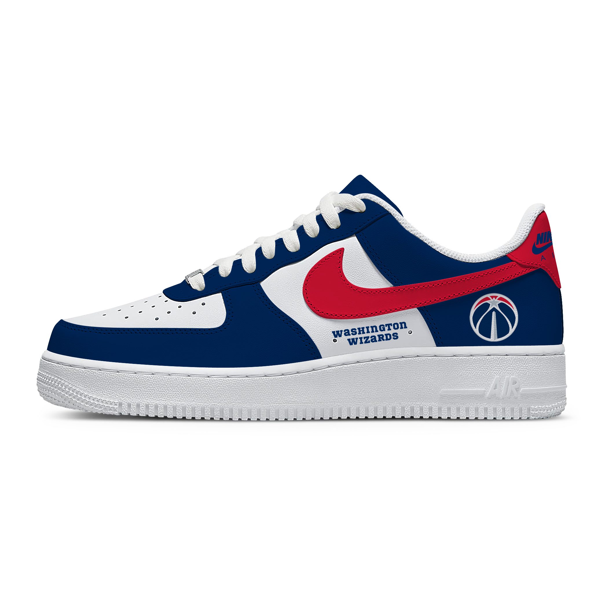 NBA Washington Wizards Nike Air Force 1 Low Sneakers For Fan