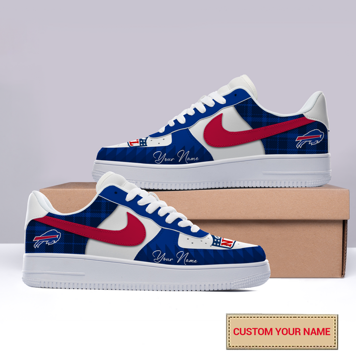 NFL Buffalo Bills AF1 Custom Name Sneaker For Sport Fan