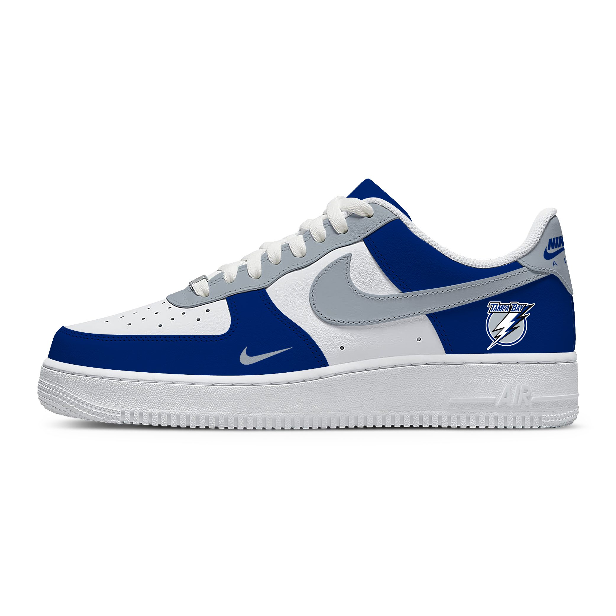 NHL Tampa Bay Lightning AF1 Stylish Casual Sneakers For Men Women For Fan