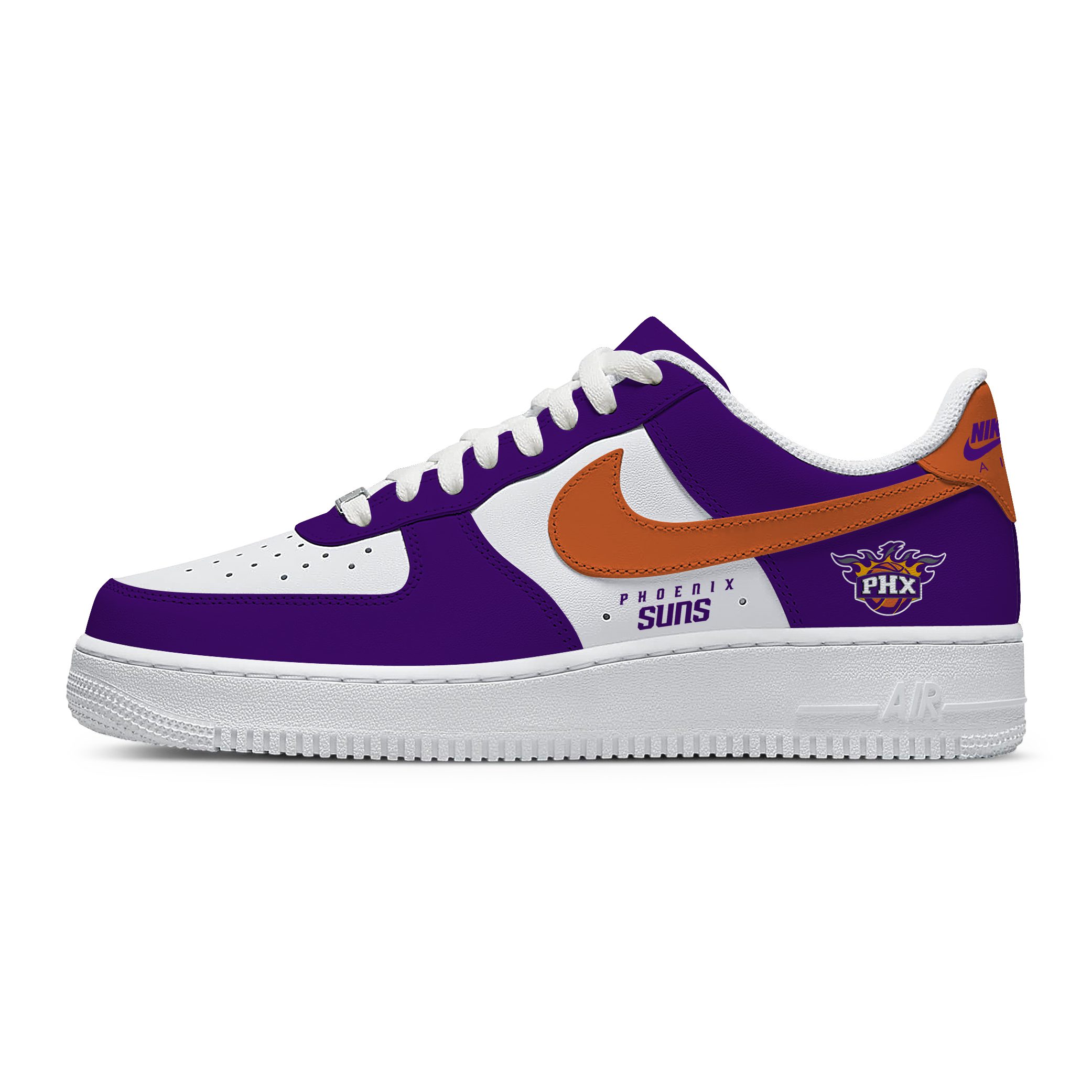 NBA Phoenix Suns Nike Air Force 1 Low Sneakers For Fan