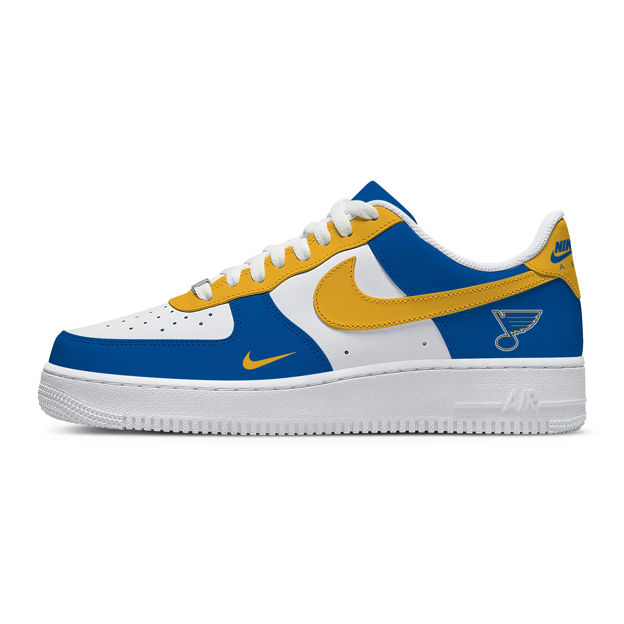 NHL St. Louis Blues AF1 Stylish Casual Sneakers For Men Women For Fan