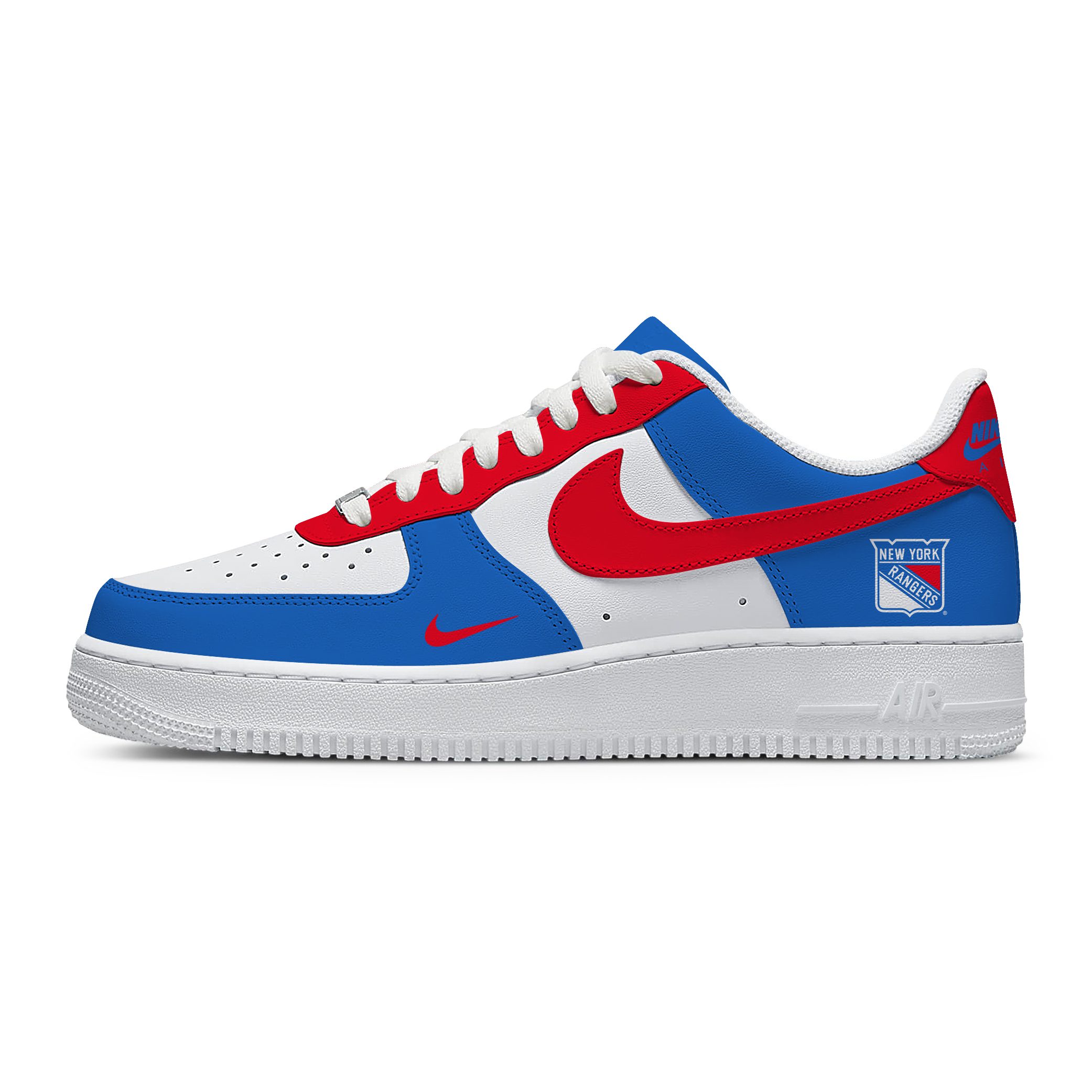 NHL New York Rangers AF1 Stylish Casual Sneakers For Men Women For Fan