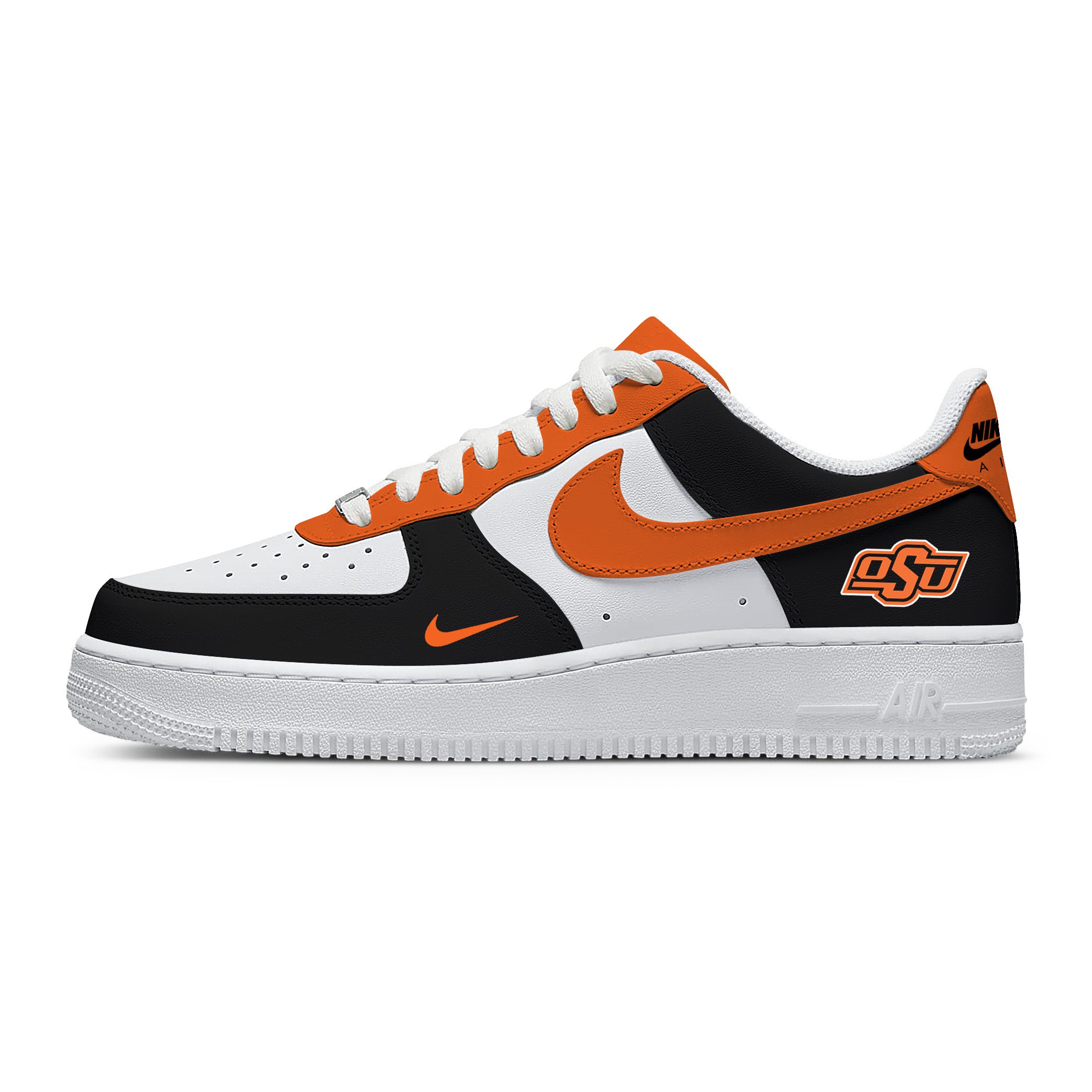 NCAA Oklahoma State Cowboys AF1 Stylish Casual Sneakers For Men Women For Fan