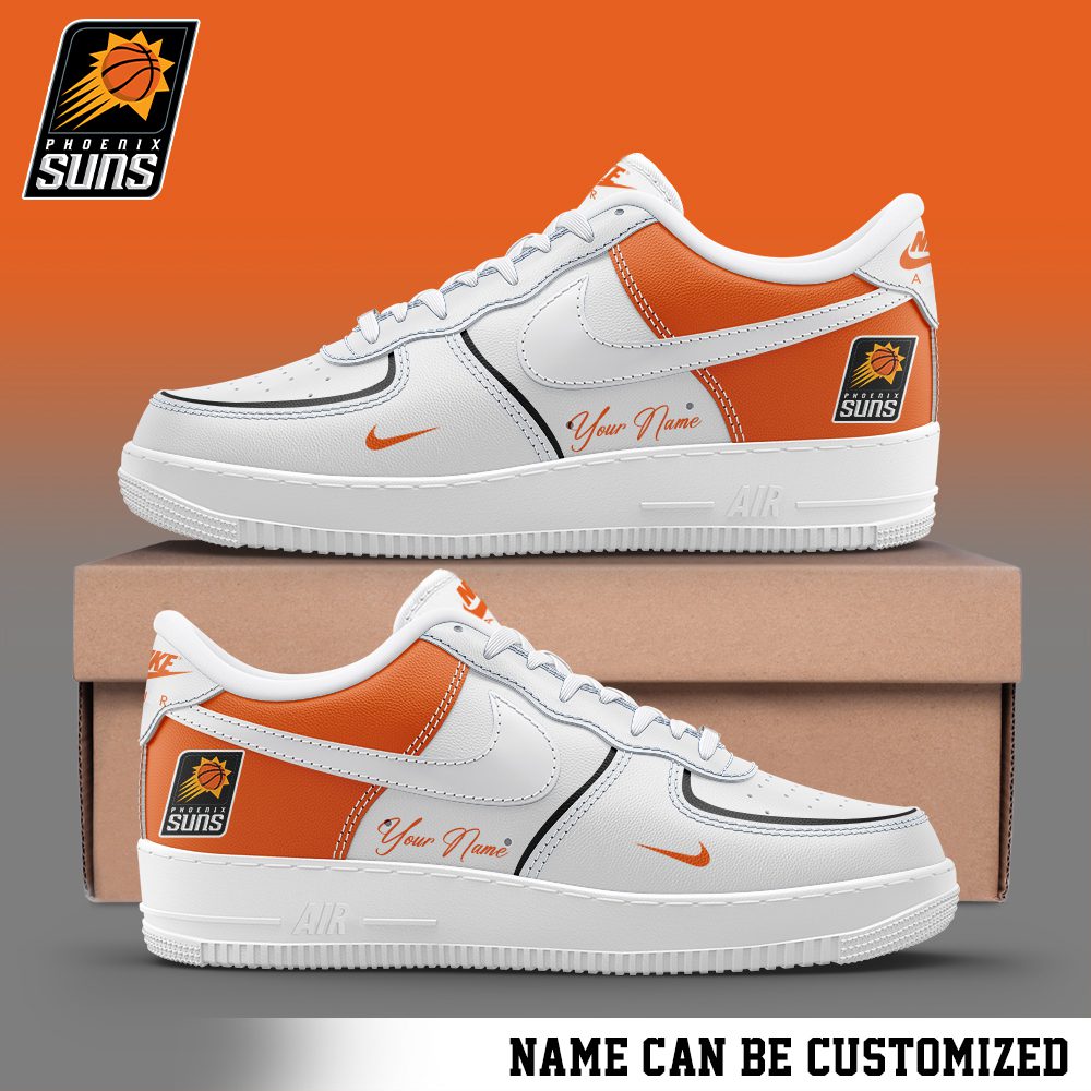 Phoenix Suns NBA Custom Name AF1 Sneakers Limited Collection