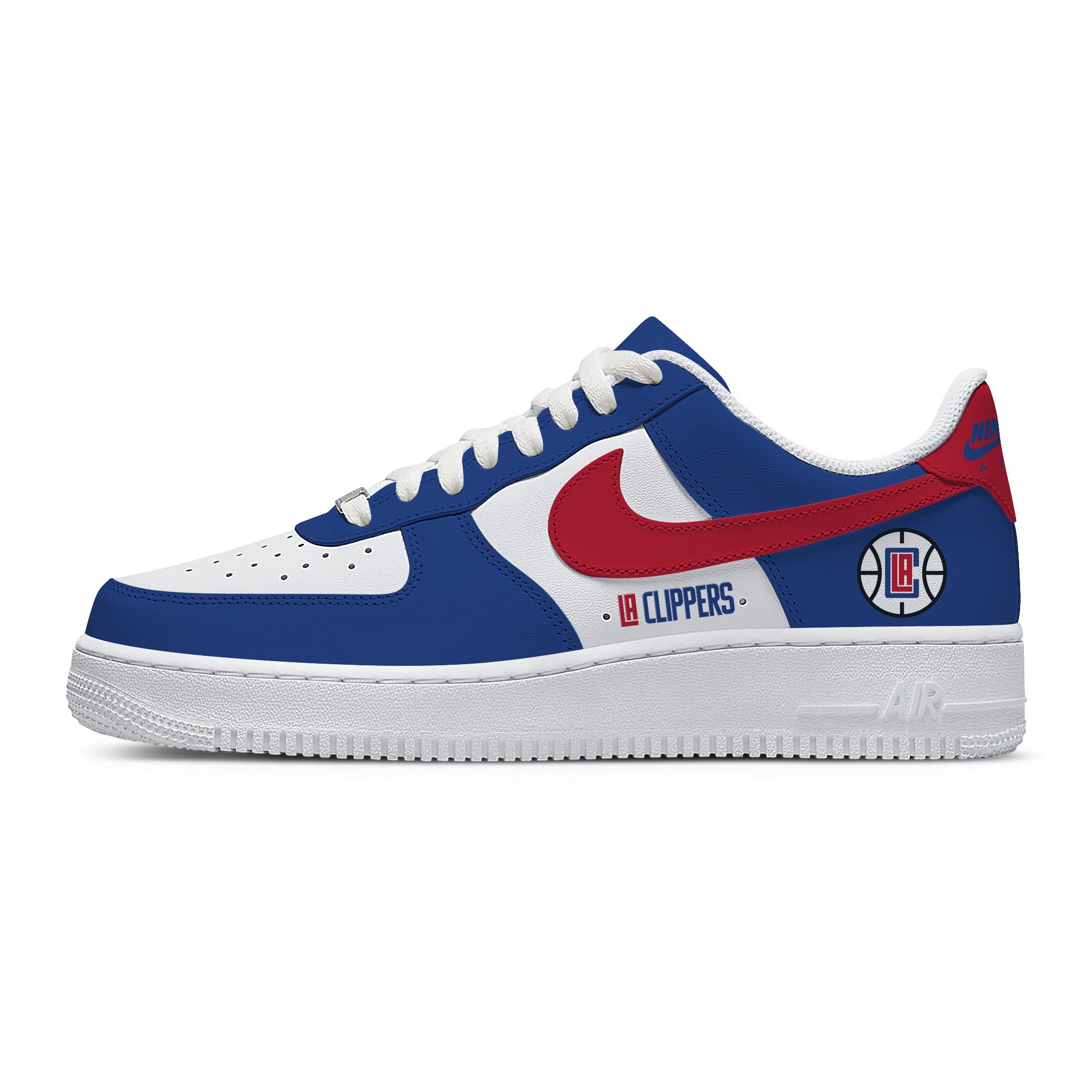NBA Los Angeles Clippers Nike Air Force 1 Low Sneakers For Fan
